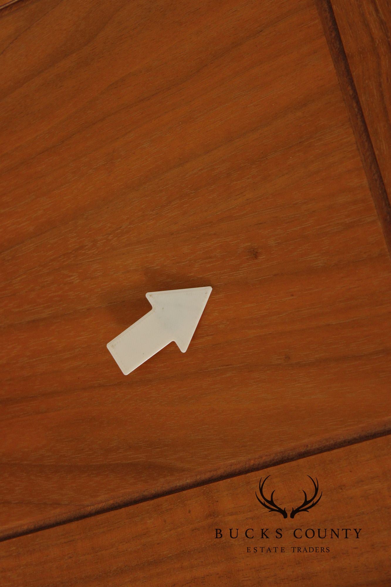 Lane Copenhagen Mid-Century Modern Two-Tier Walnut End Table