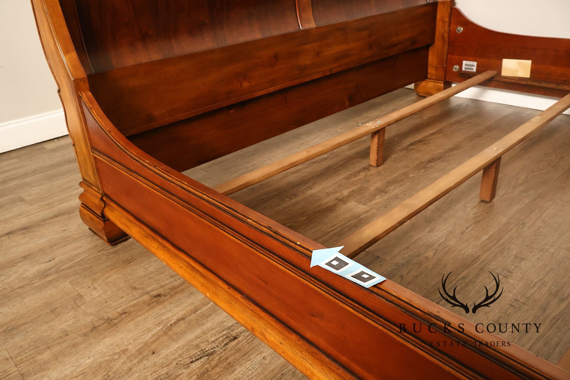 Ethan Allen Tuscany Collection King Size Sleigh Bed