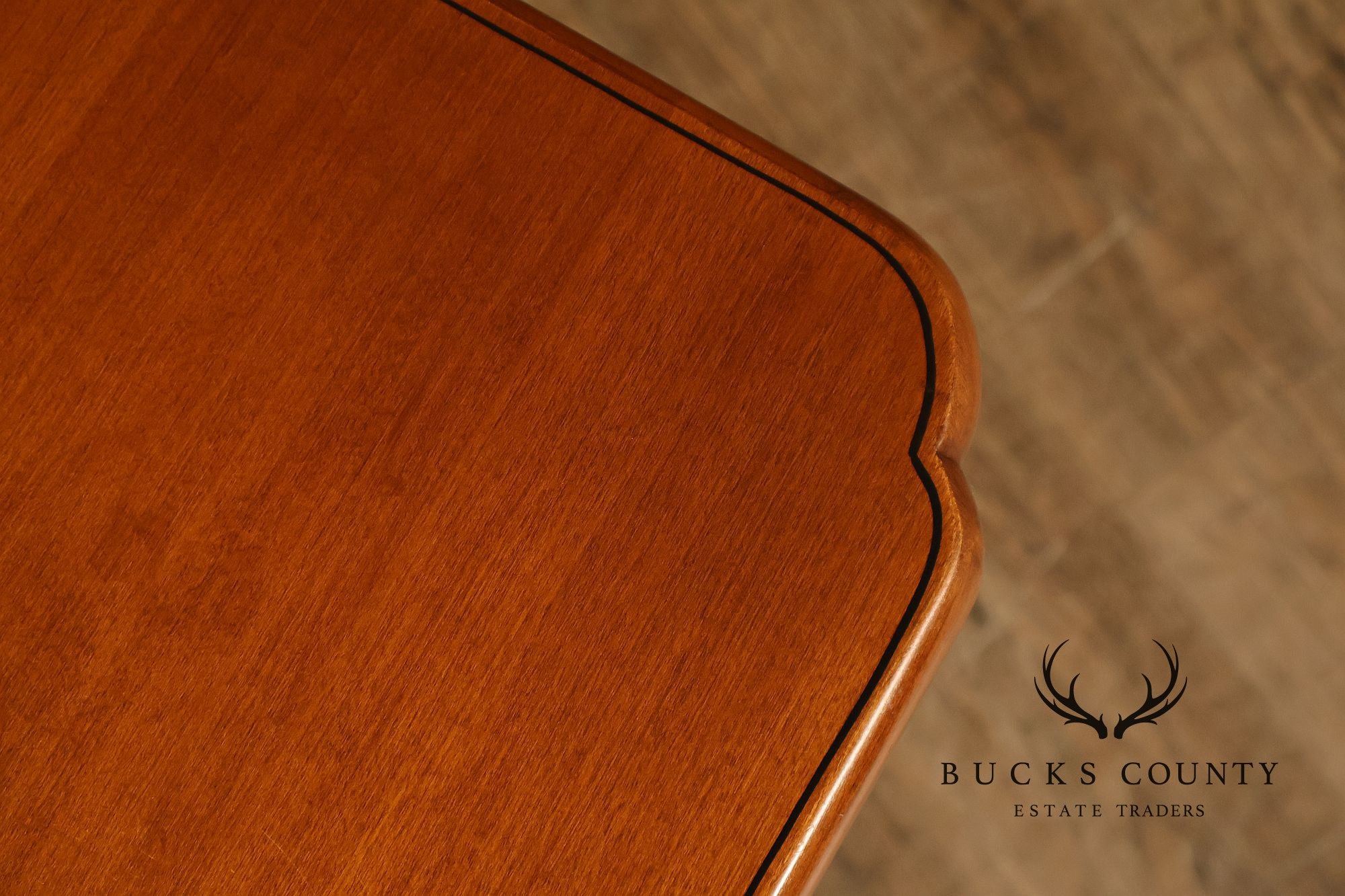 Hitchcock Vintage Ebonized Maple Writing Desk