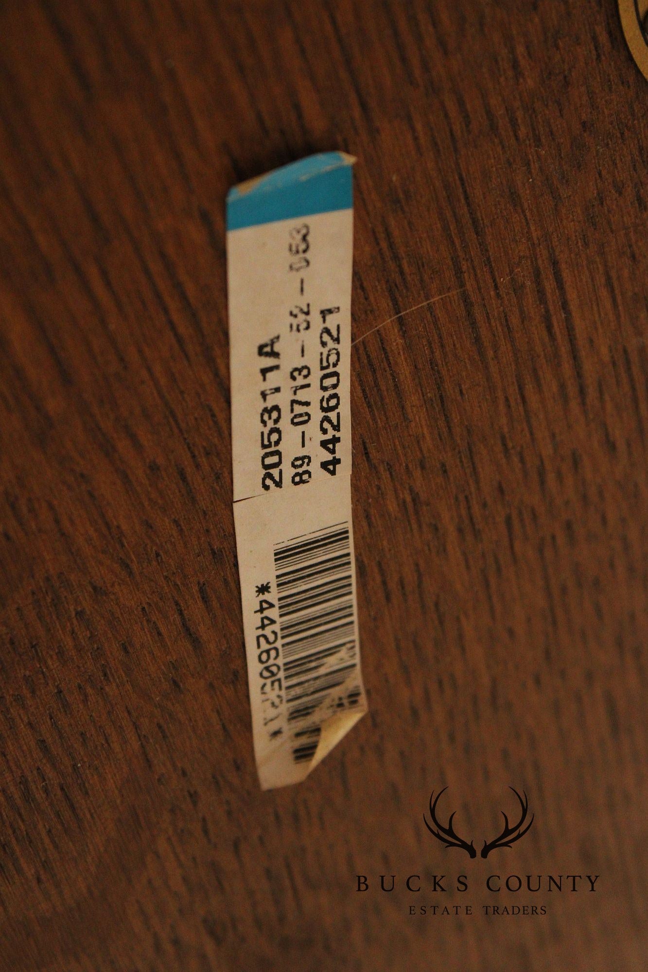 Stickley Mission Collection Oak Round Pedestal Dining Table