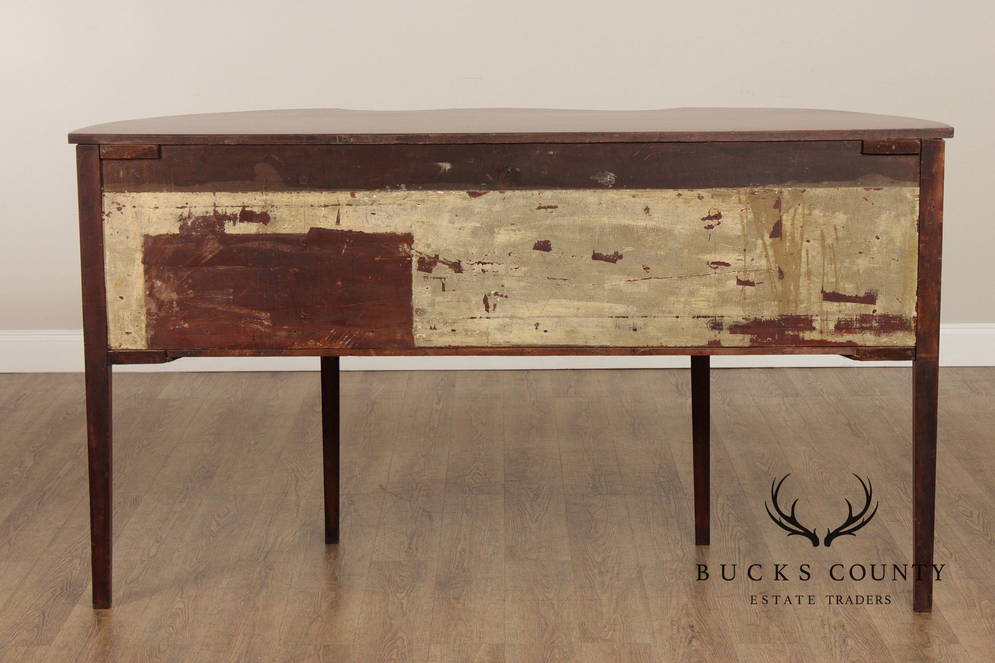 American Federal Inlaid Mahogany Serpentine Sideboard