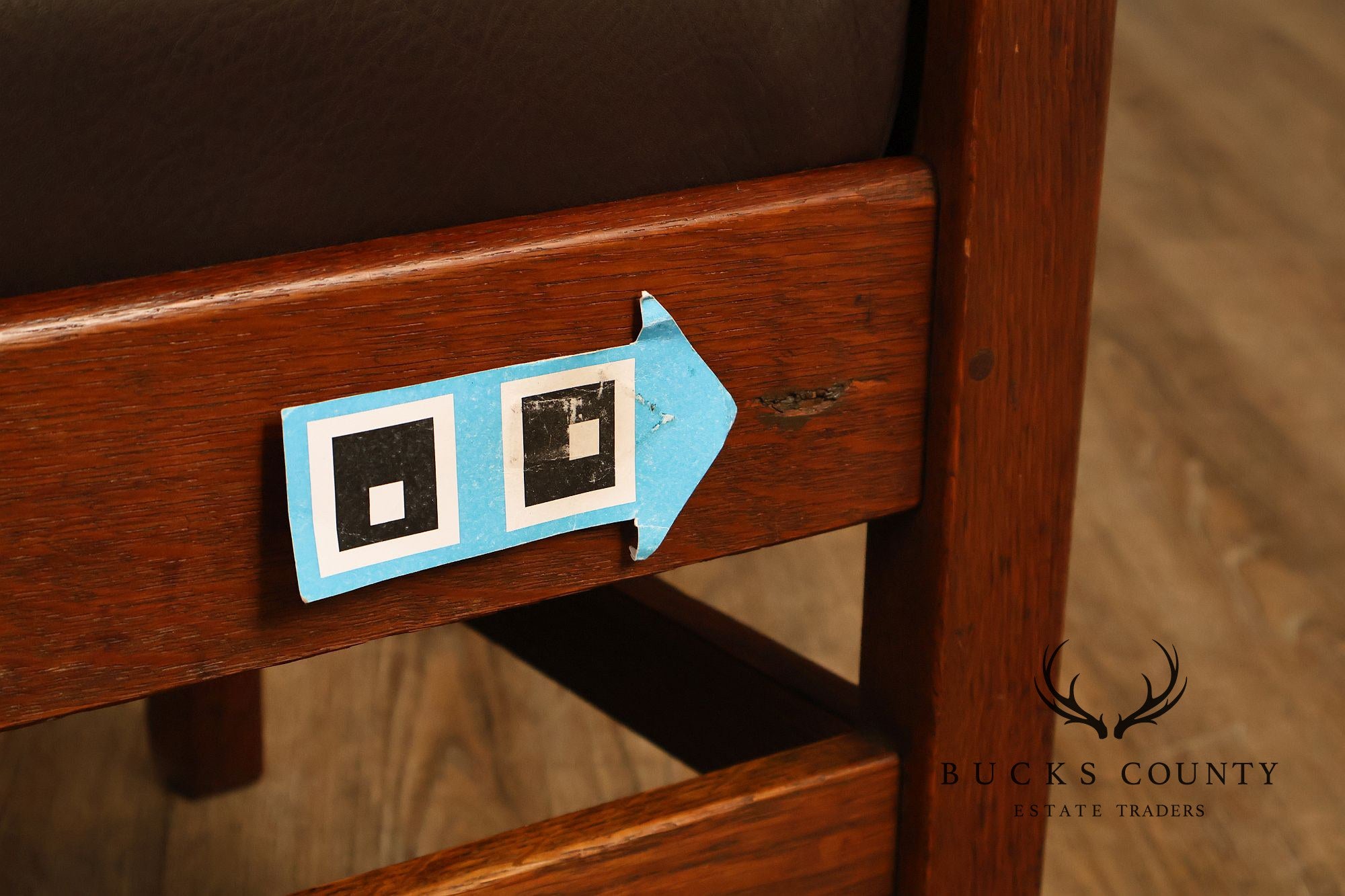 Antique Mission Quarter Sawn Oak Armchair