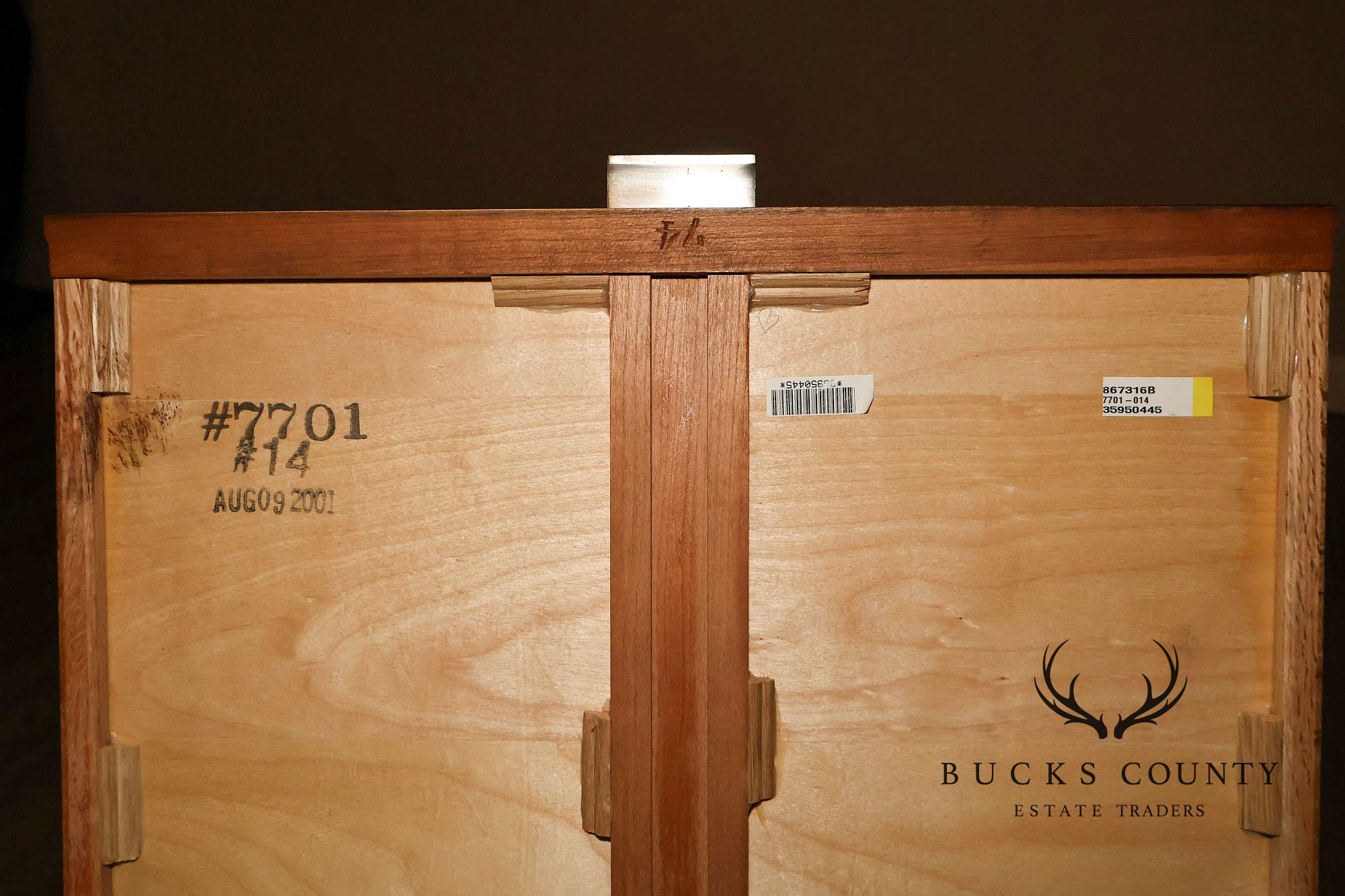 Stickley Metropolitan Collection Pair Of Cherry One-Drawer Open Nightstands