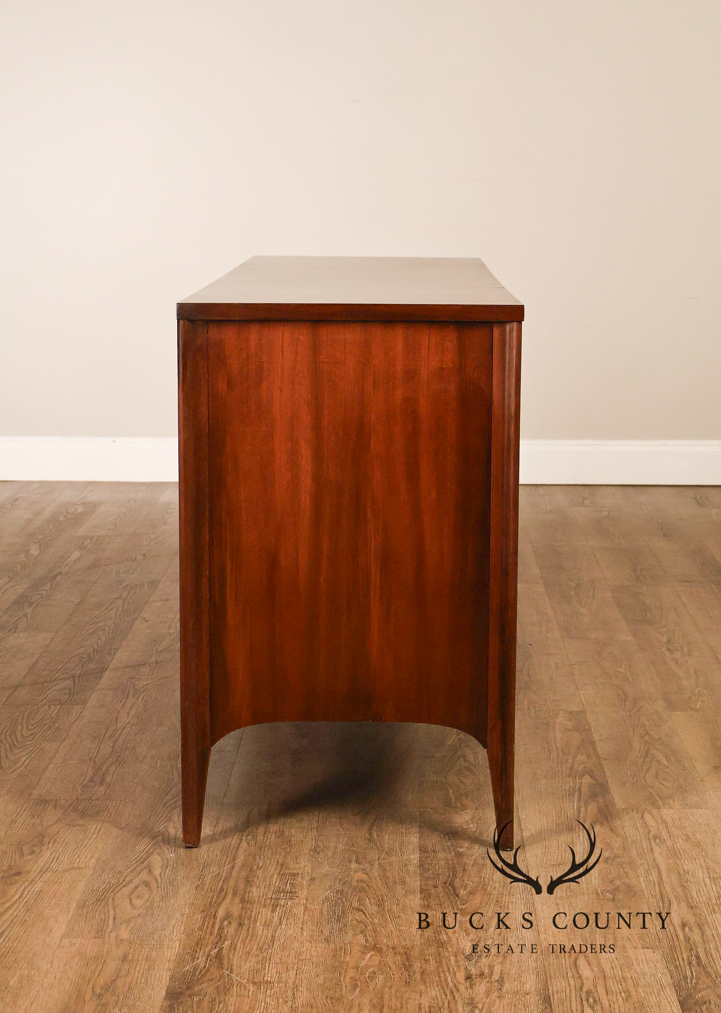 Kent Coffey Perspecta Mid Century Modern Walnut 9 Drawer Dresser