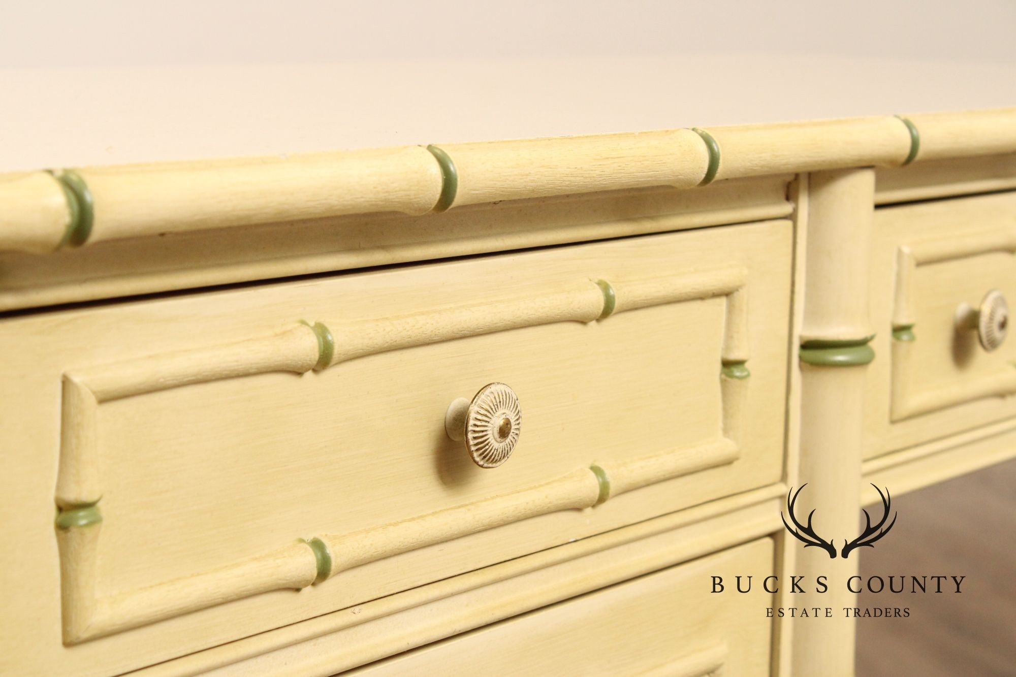 Thomasville 'Allegro' Faux Bamboo Writing Desk