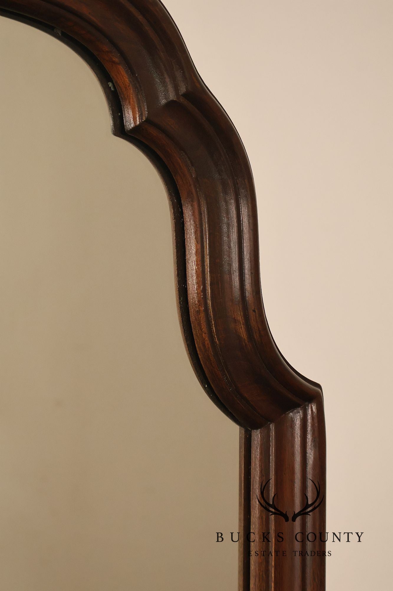 Ethan Allen Georgian Court Cherry Cheval Floor Mirror