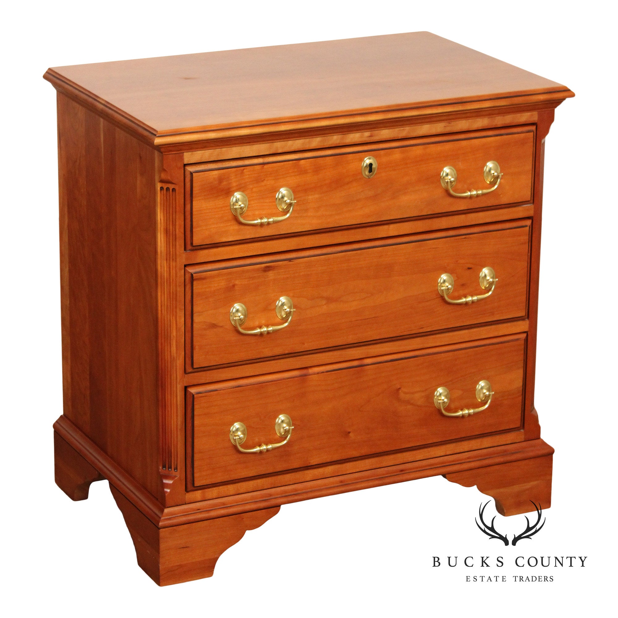 Harden Chippendale Style Cherry Chest of Drawers