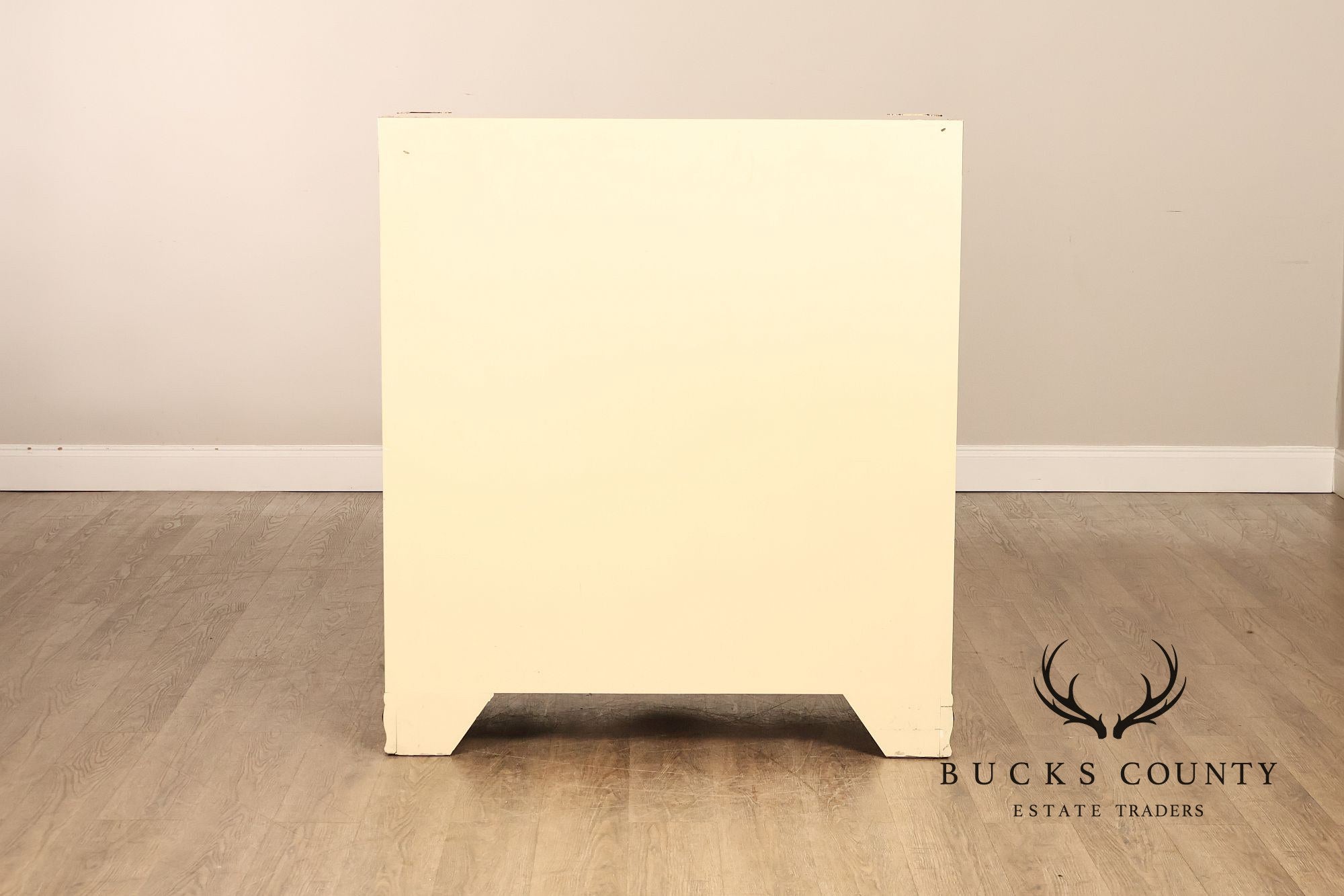 Chinoiserie Hand Painted Decorated Tall Chest