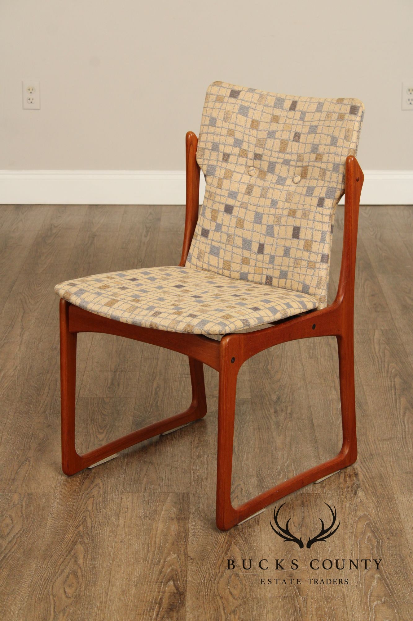 Vamdrup Stolefabrik Danish Modern Set of Six Teak Dining Chairs