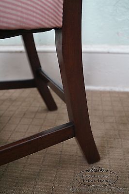 Schmieg & Kotzian Antique Pair of Chippendale Style Side Dining Chairs