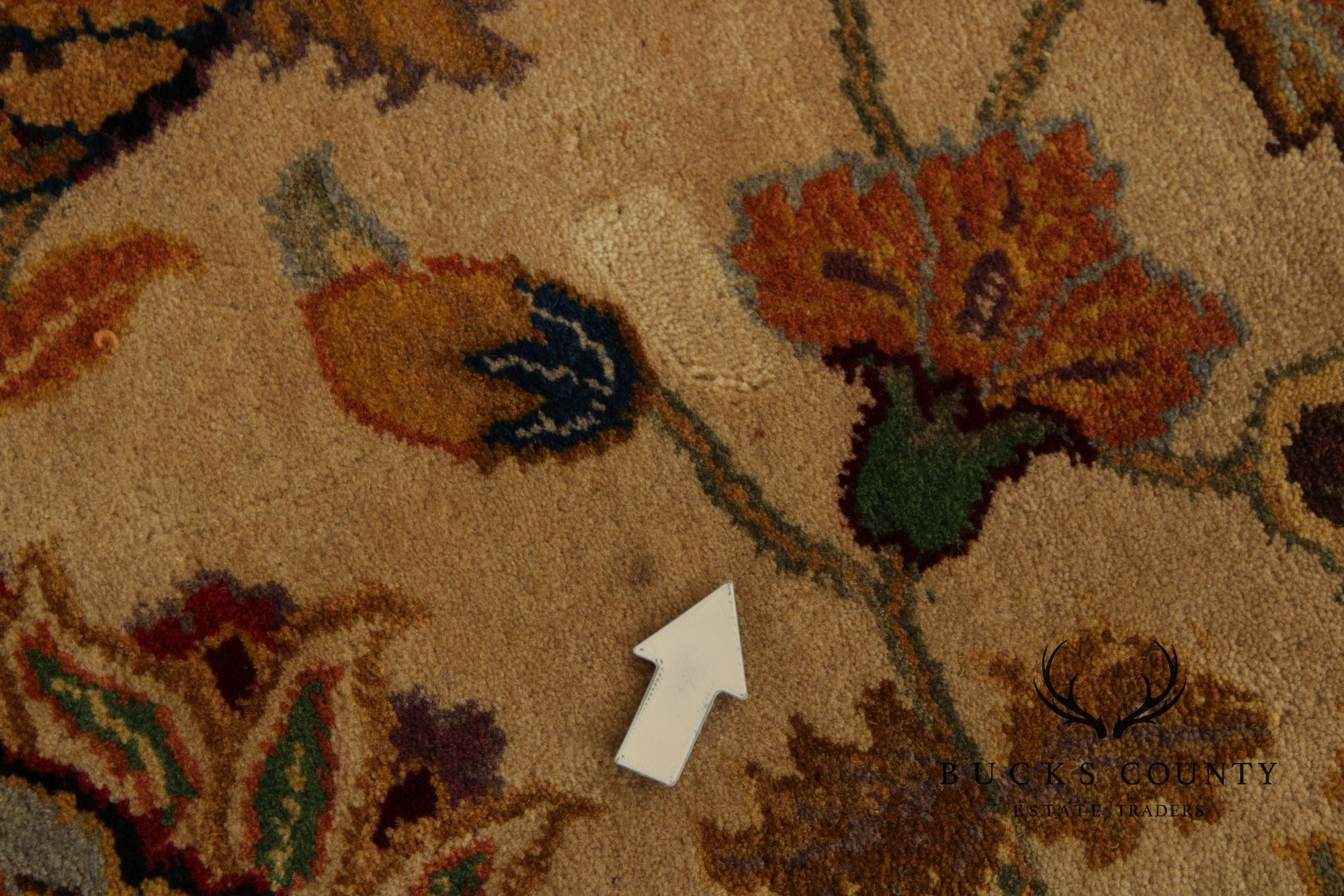 Arts & Crafts Style Wool Area Rug