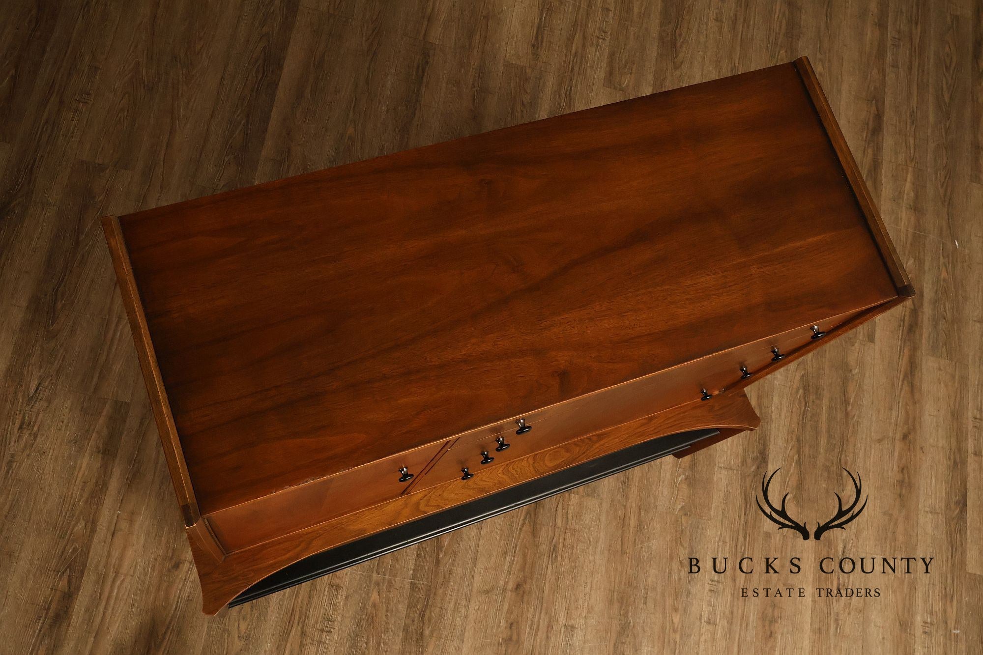 American Of Martinsville Mid-Century Modern Walnut Gentleman's Chest