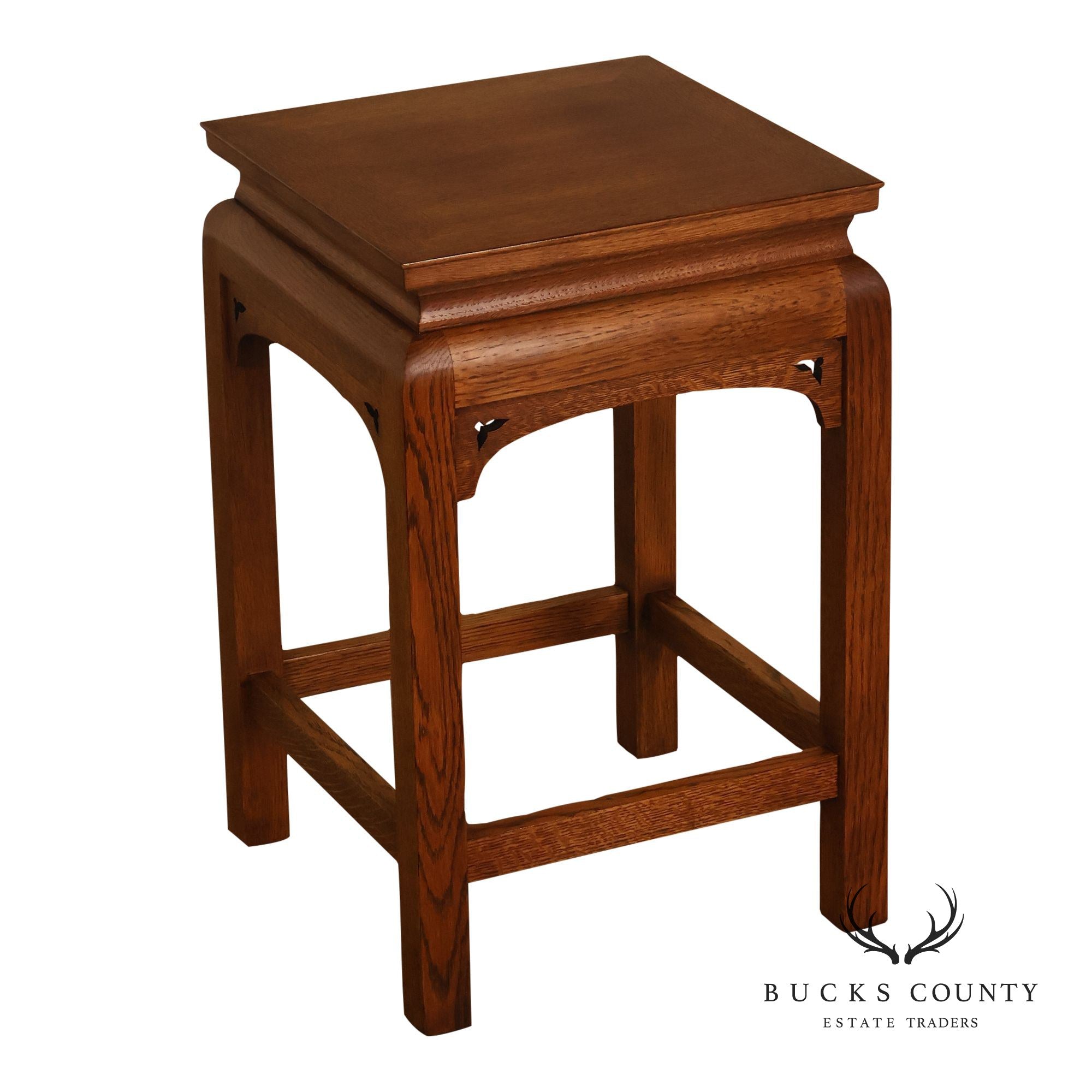 Stickley Mission Style Oak Square Accent Table