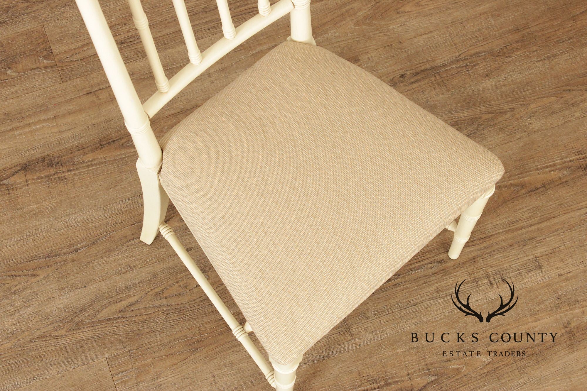 Drexel Heritage Vintage Faux Bamboo Side Chair
