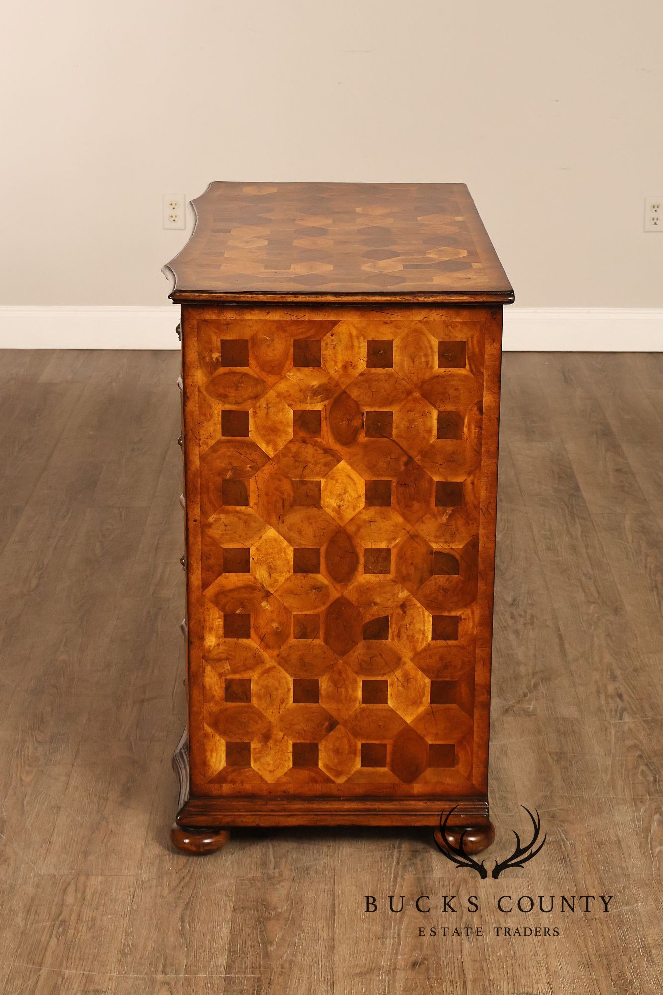 Jonathan Charles Oyster Chest of Drawers