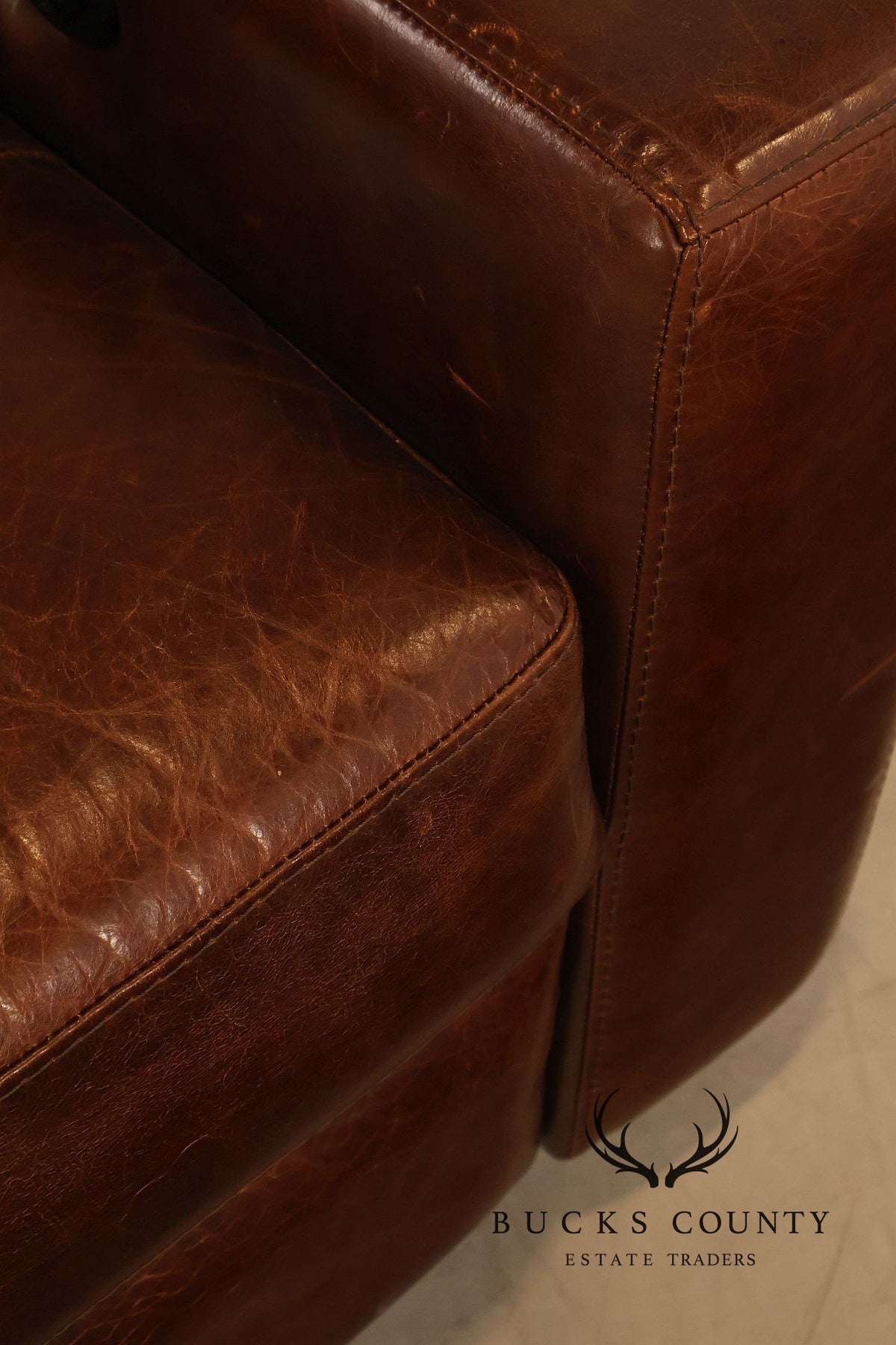 Soft Line 'Energia' Leather Power Reclining Sofa