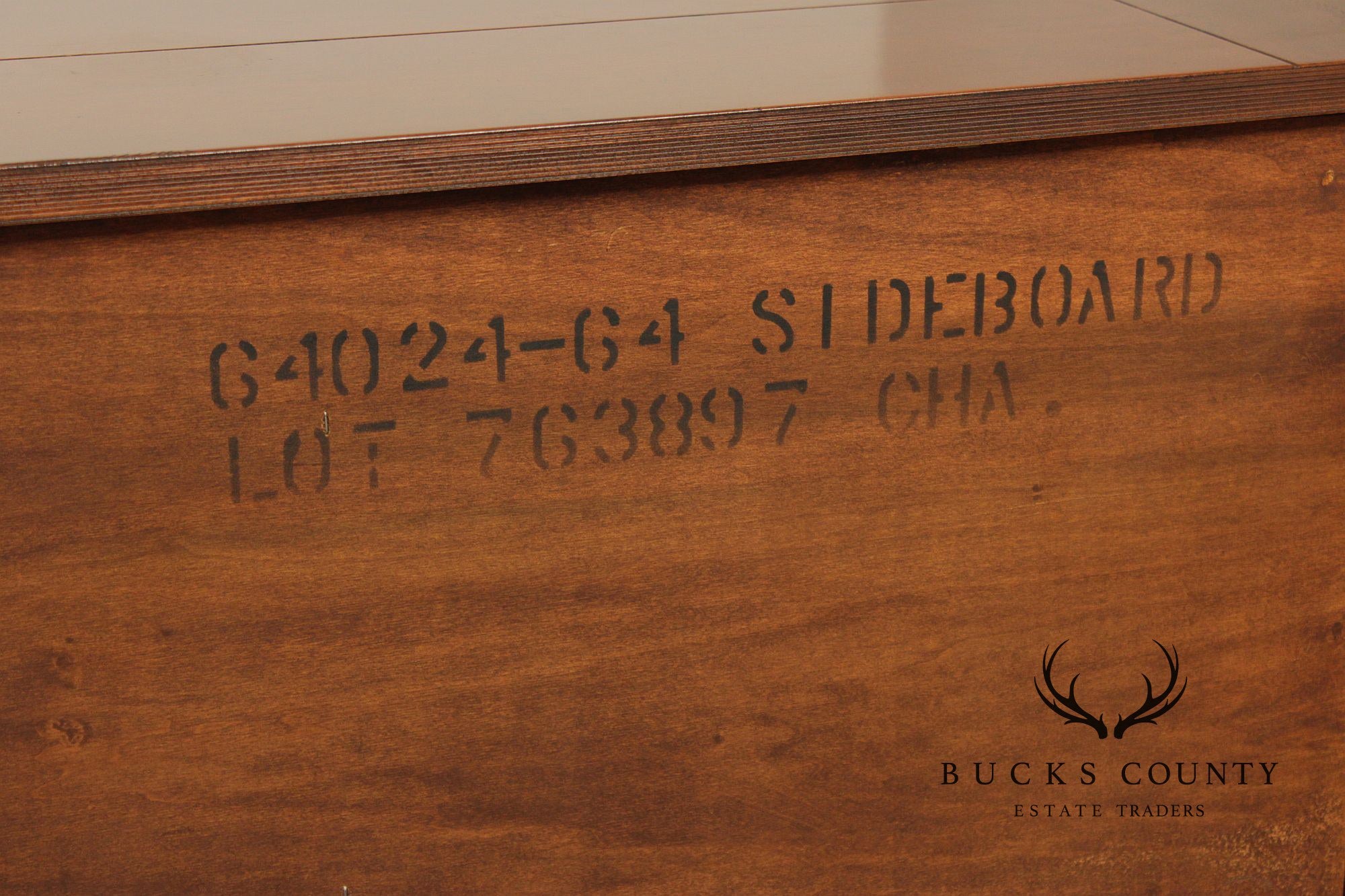 Hickory White French Country Style Cherry Sideboard