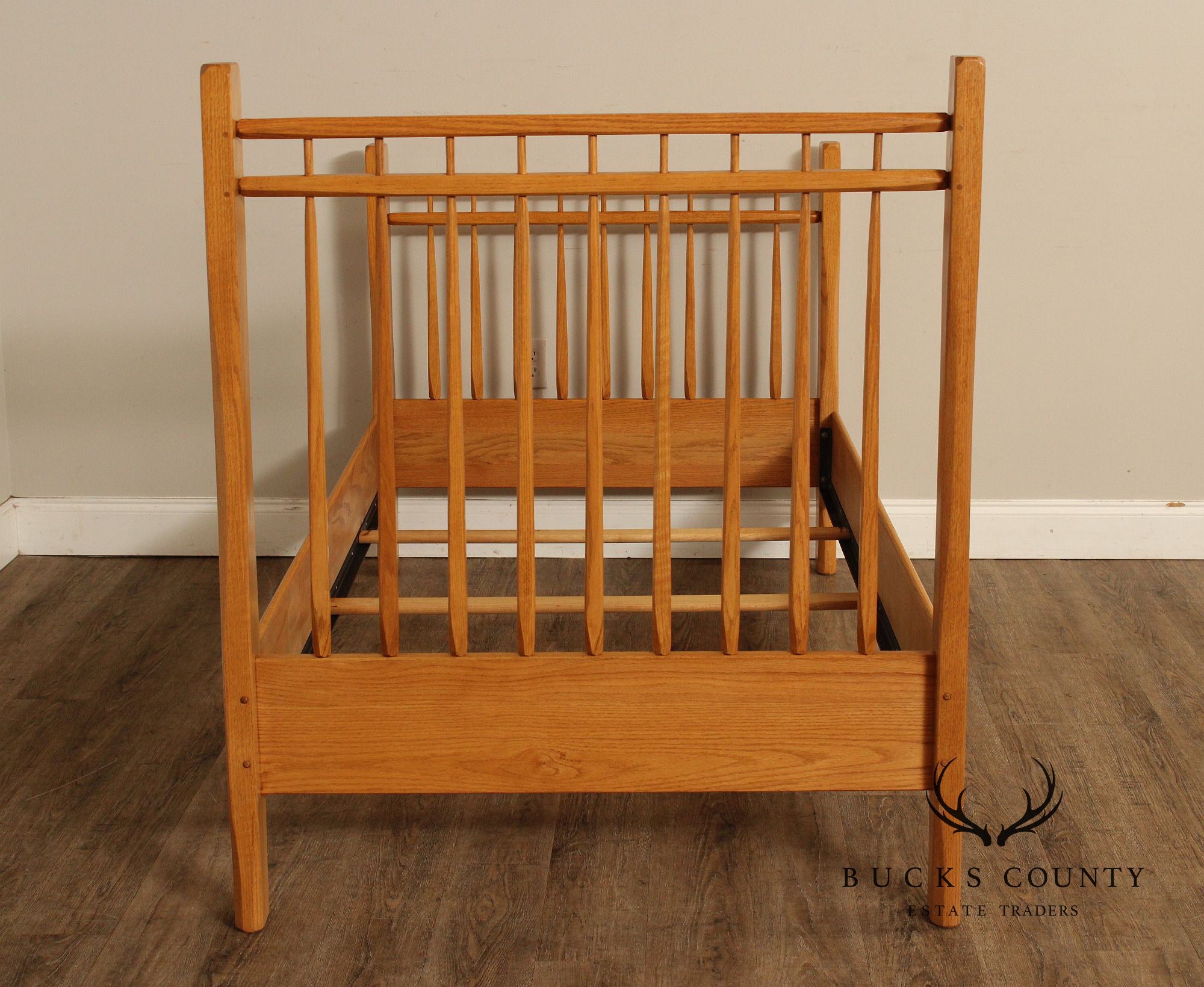 Hunt Country Furniture Oak Twin Bed