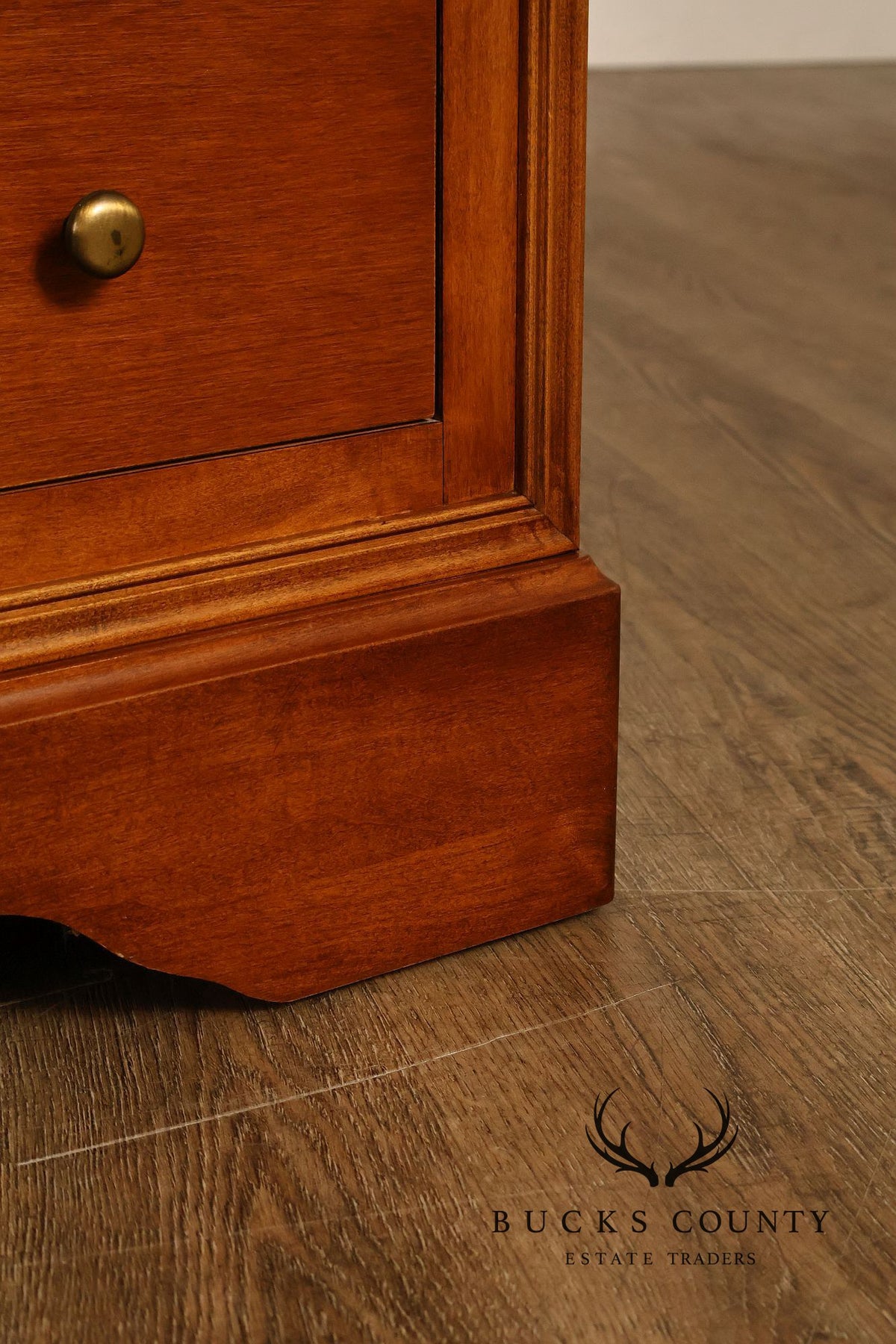 Shermag Louis Philippe Style Cherry Tall Chest