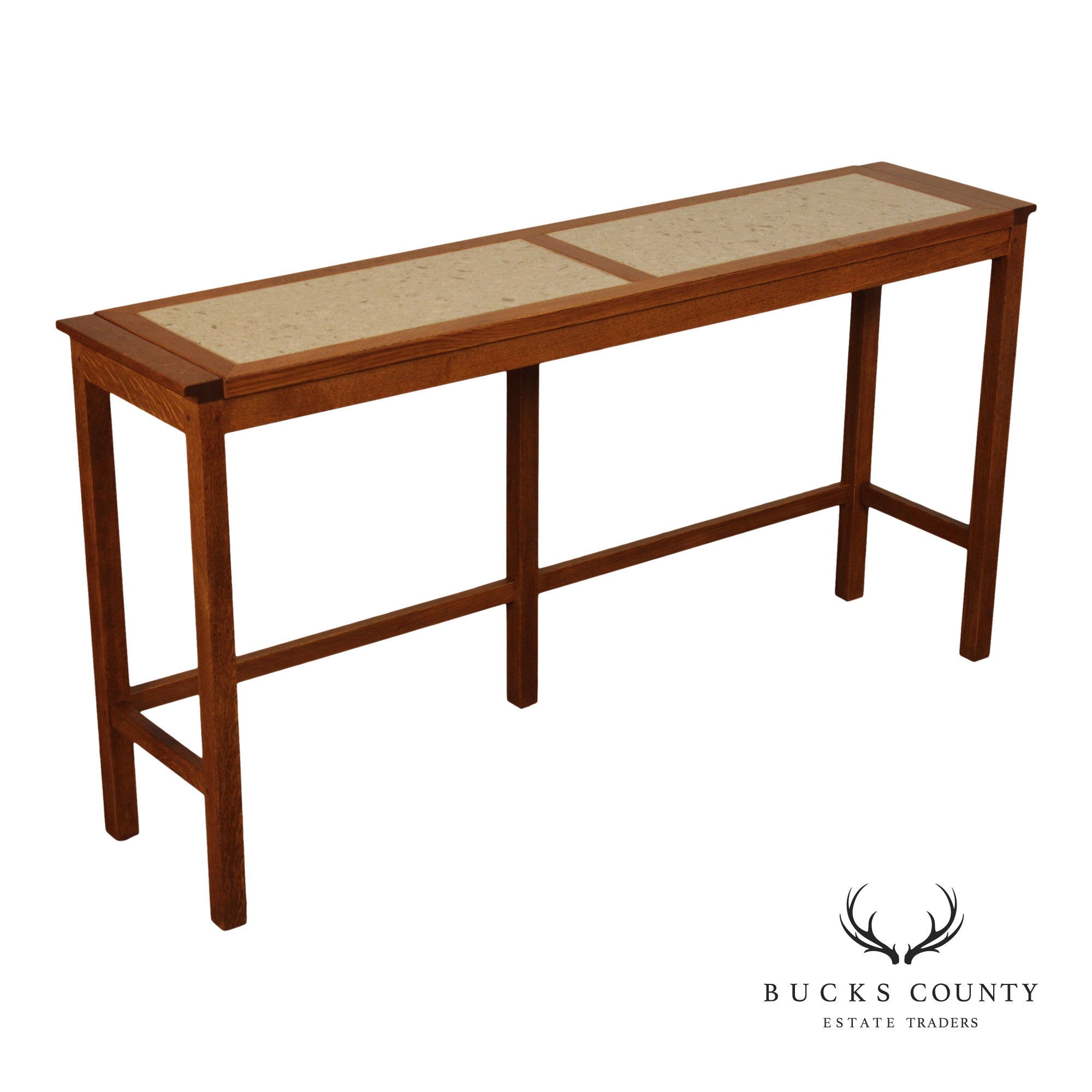 Stickley Mission Collection Oak Counter Height Table