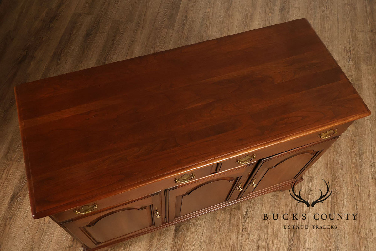 Ethan Allen Chippendale Style Cherry Buffet