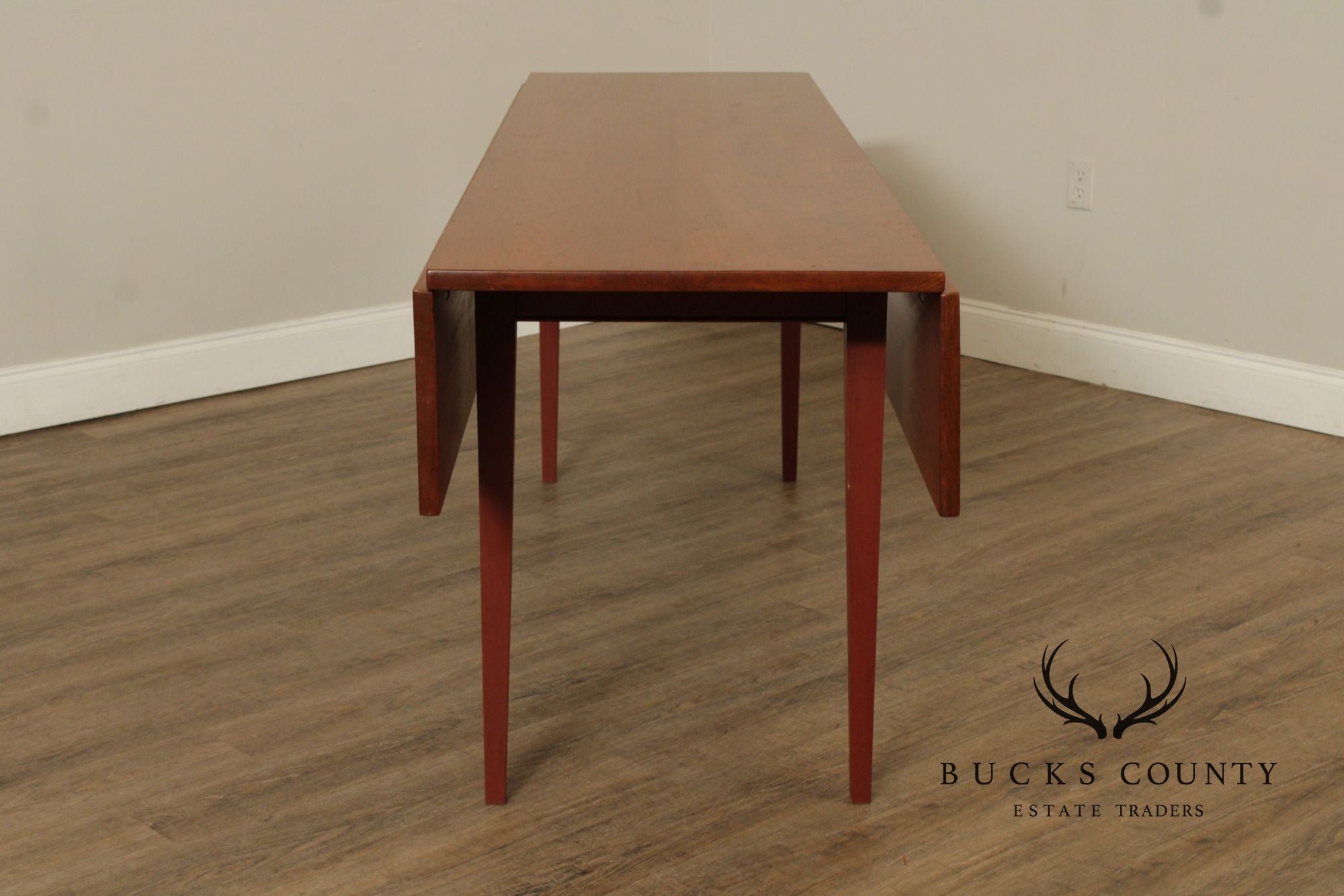 Wayne Kramer Bench Made Drop Leaf Harvest Dining Table