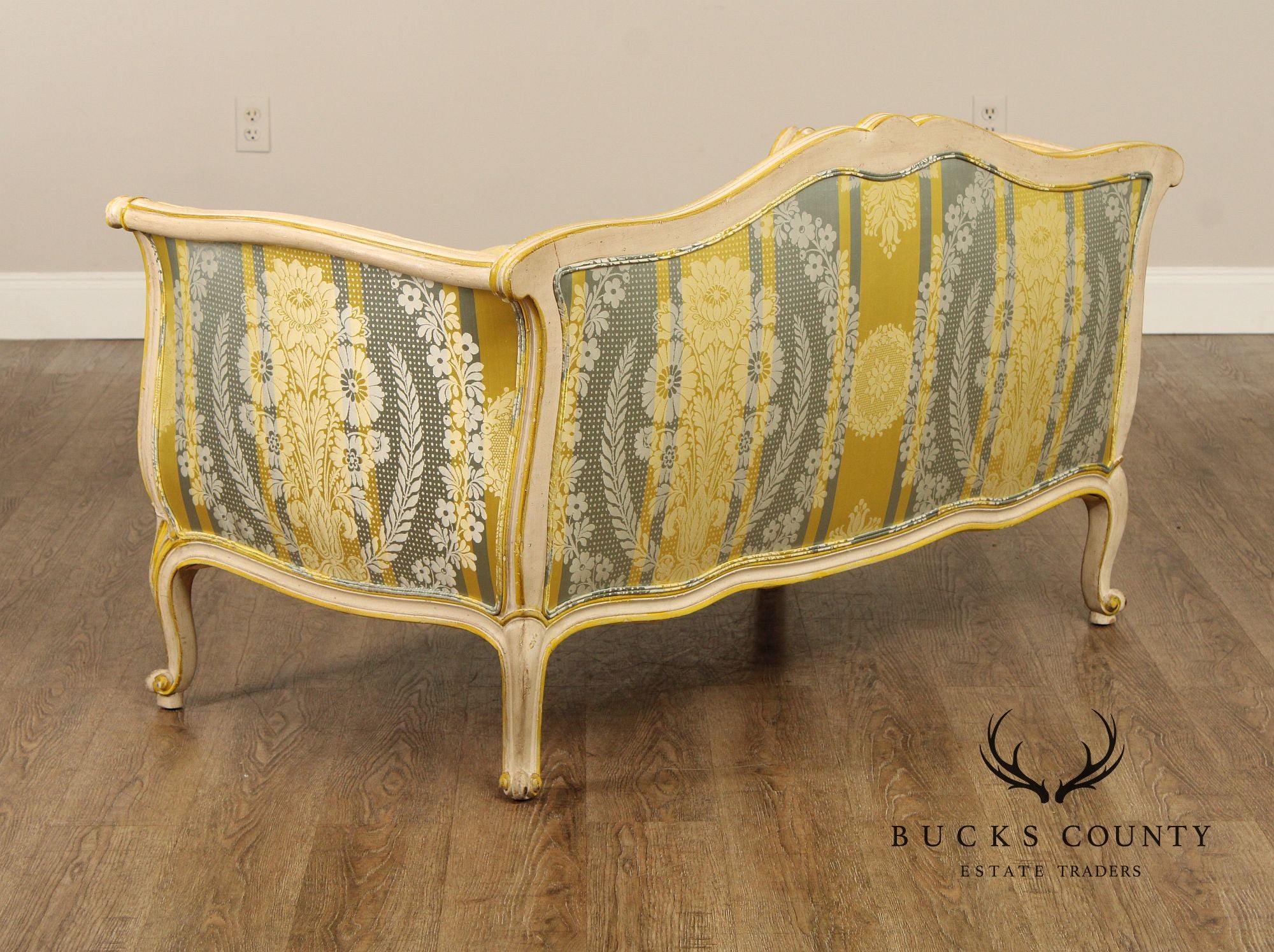 Meyer Gunther Martini Pair of French Louis xv Style Painted Loveseats