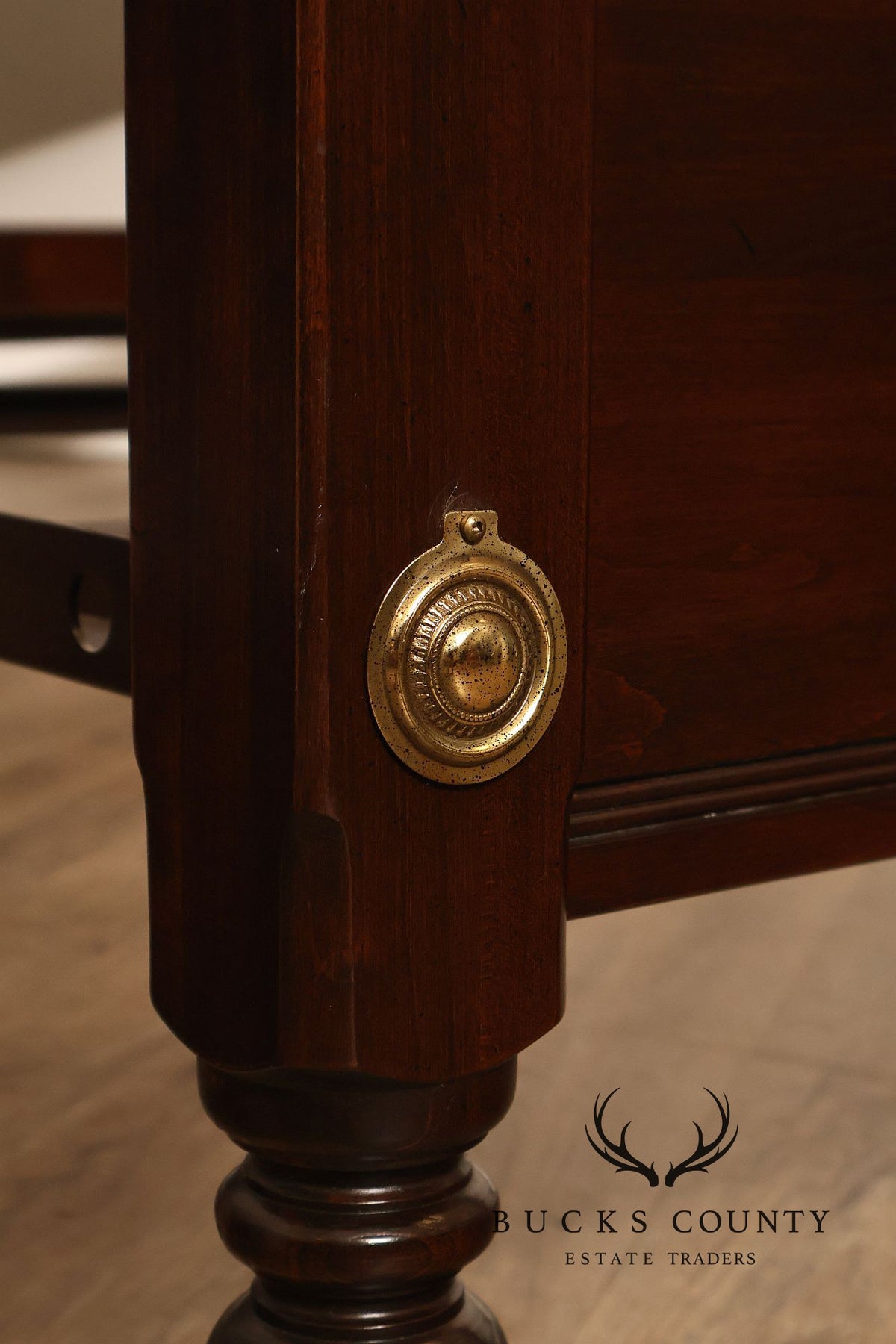 Ethan Allen 'Georgian Court' Queen Cherry Poster Bed