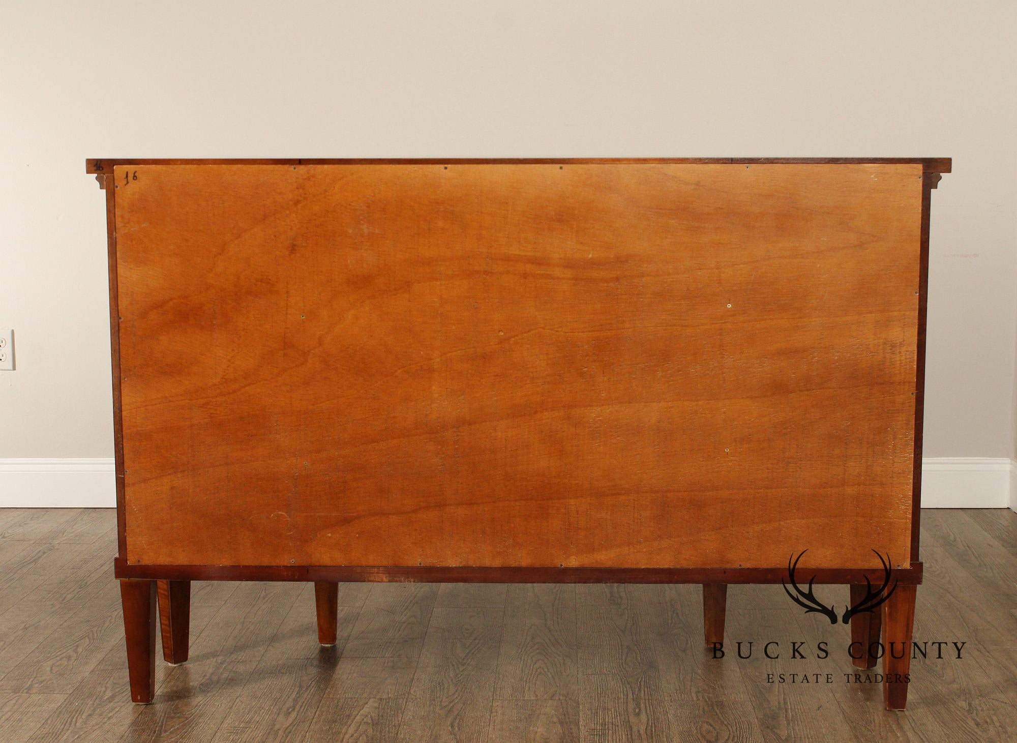 Italian Neoclassical Style Marquetry Inlaid Sideboard Server