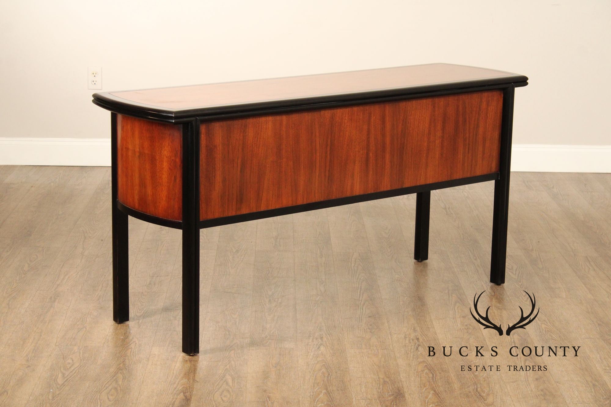 Century Furniture Modern Two Tone Ebonized Sideboard