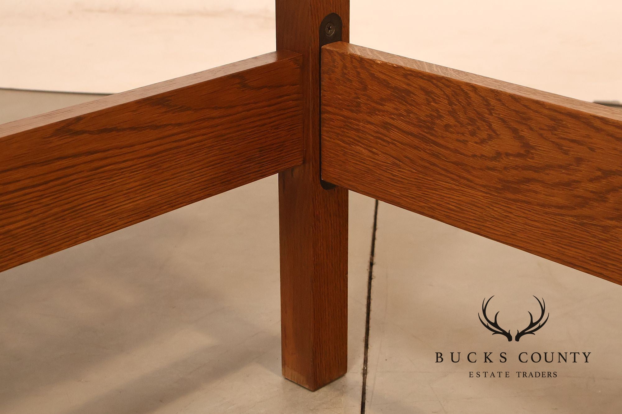 Stickley Mission Collection Oak Spindle Full Size Bed