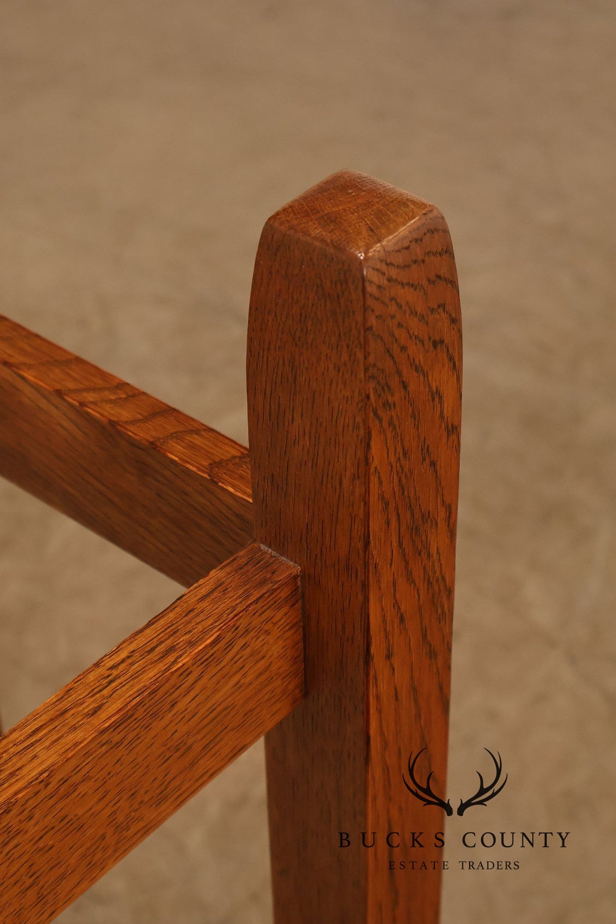Stickley Mission Collection Oak Umbrella Stand