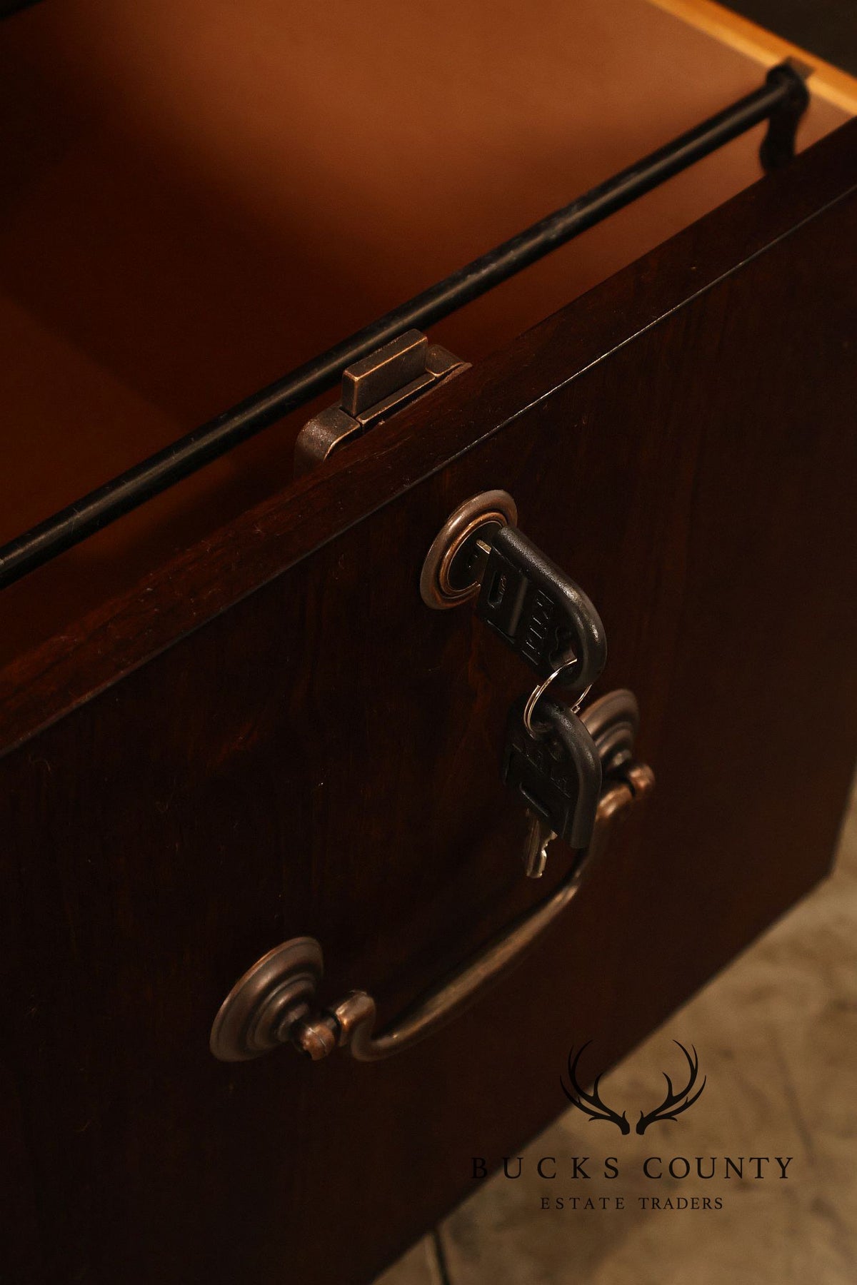 Bassett Traditional Executive Double Pedestal Desk