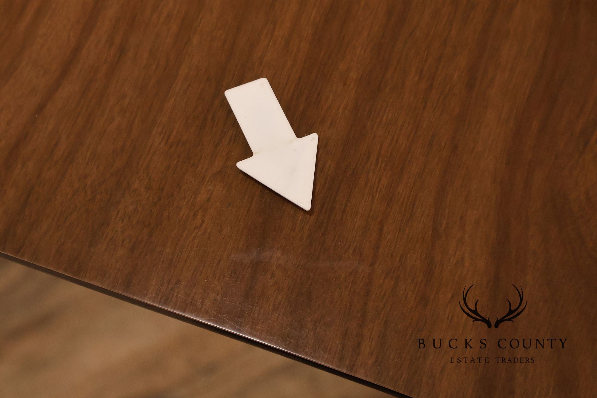 Mid Century Modern Walnut Expandable Dining Table