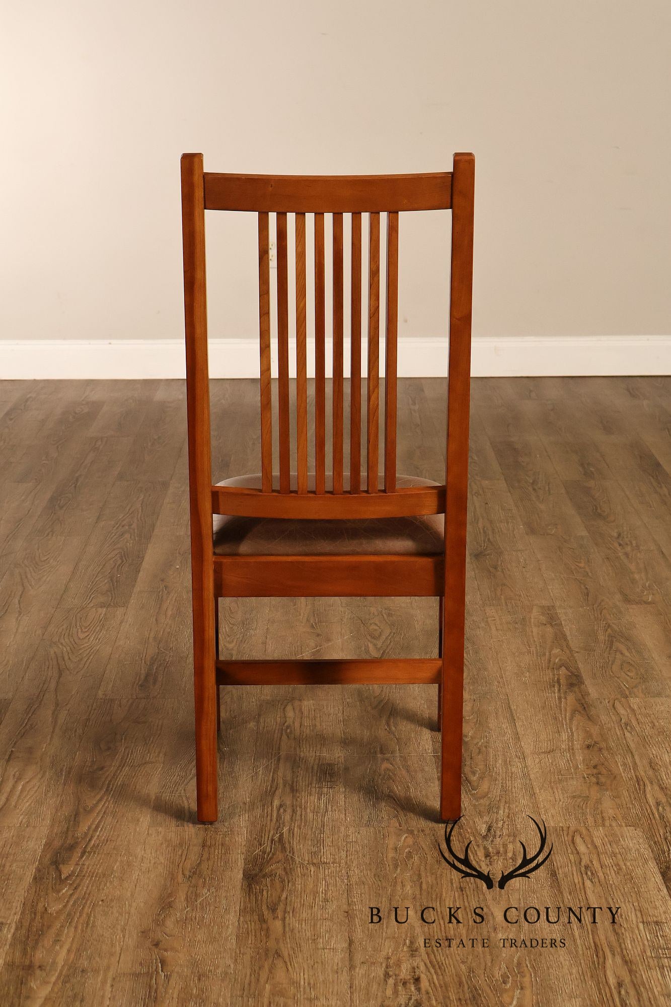 Stickley Mission Collection Set Of 6 Cherry Dining Chairs