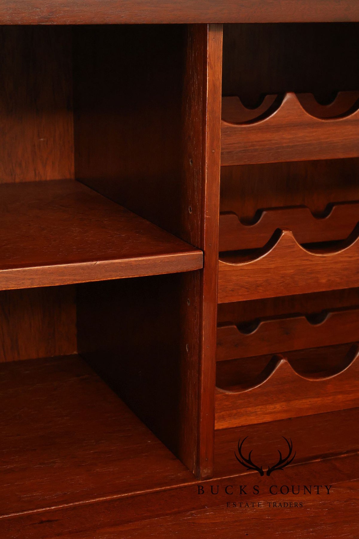 Traditional English Style Drop Front Bar Cabinet With A Stretcher Base