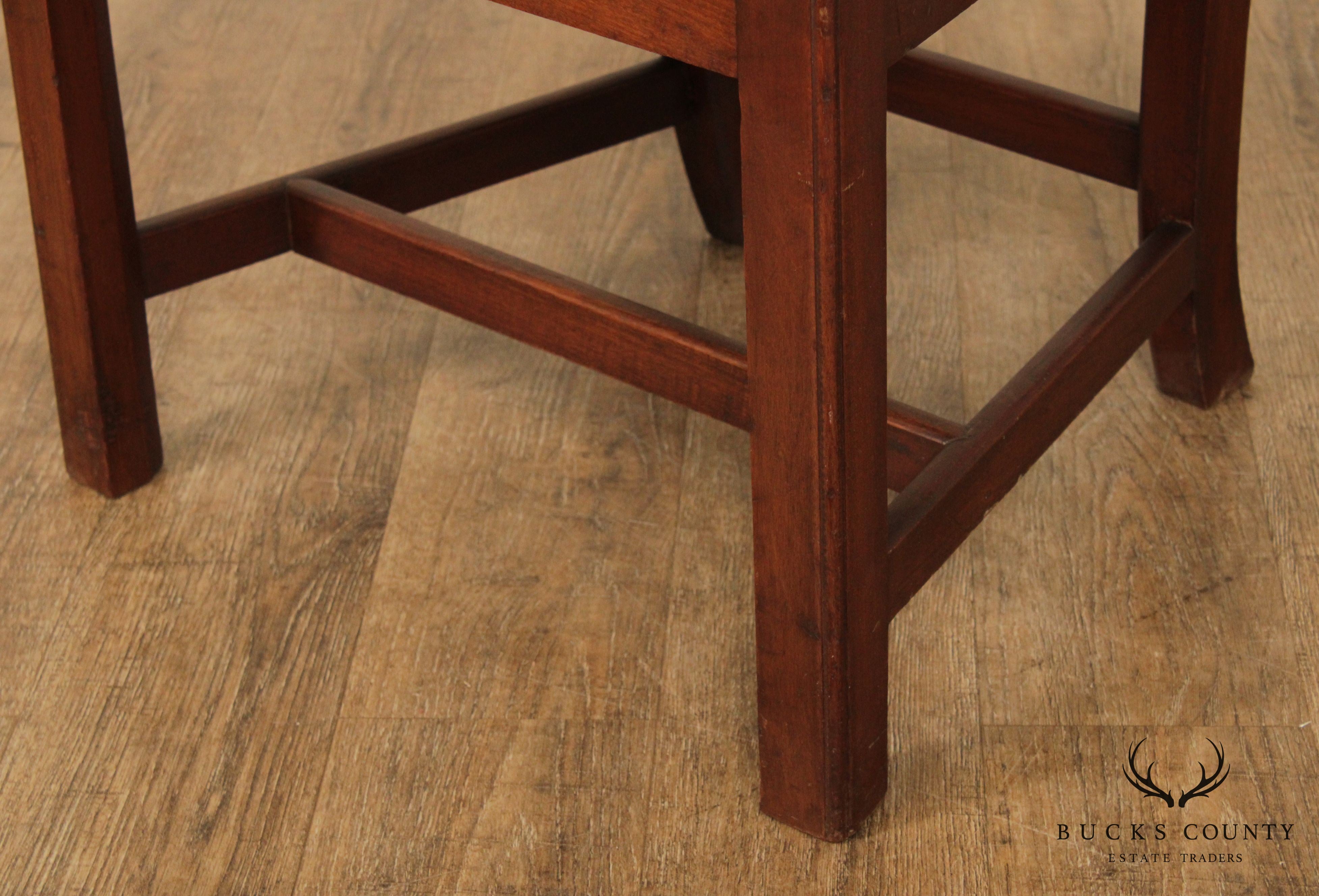 Antique Chippendale Style Cherry Side Chair
