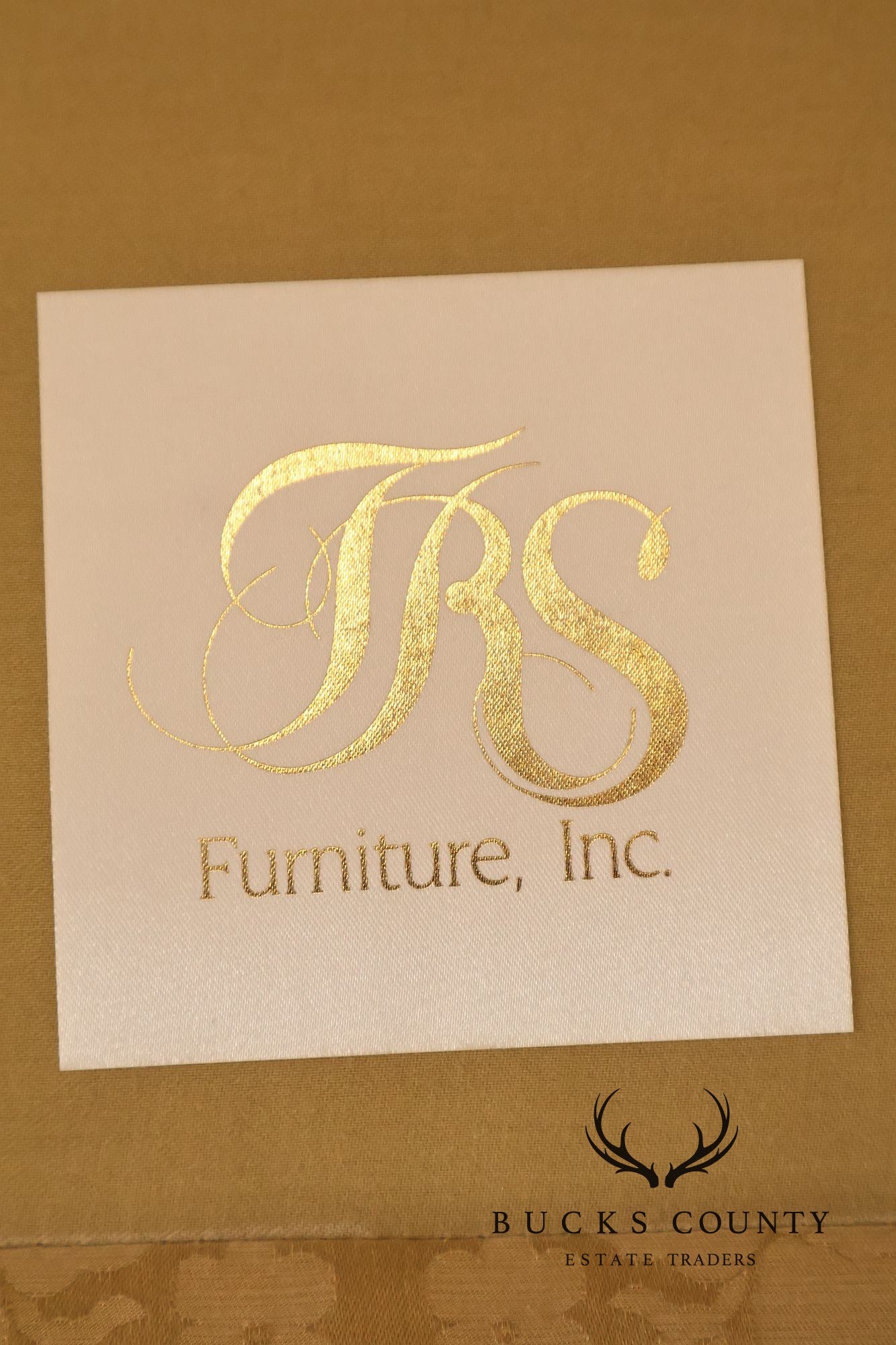 TRS Furniture Button-Tufted Upholstered Sofa