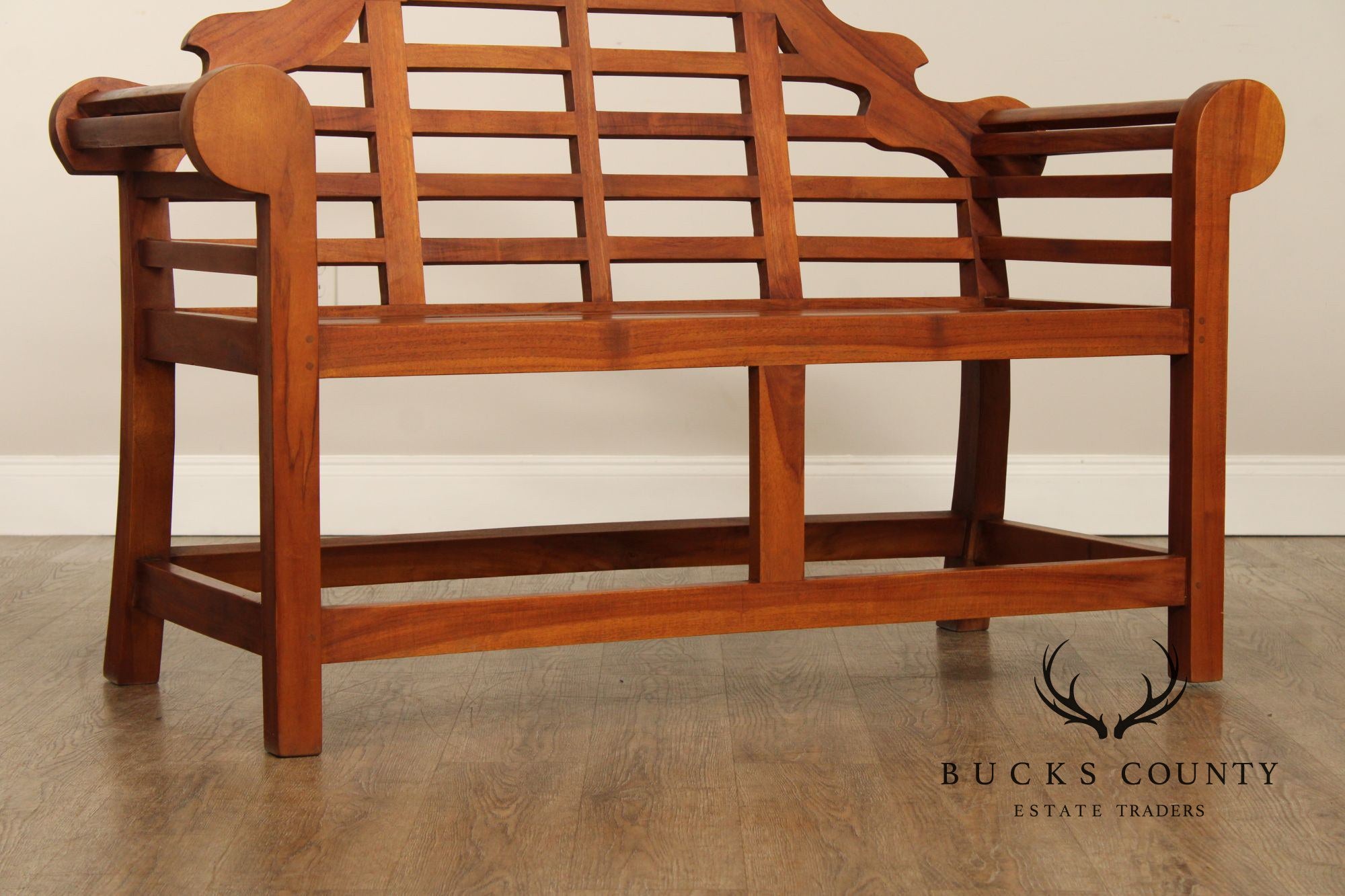 Broyhill Lutyens Style Teak Bench