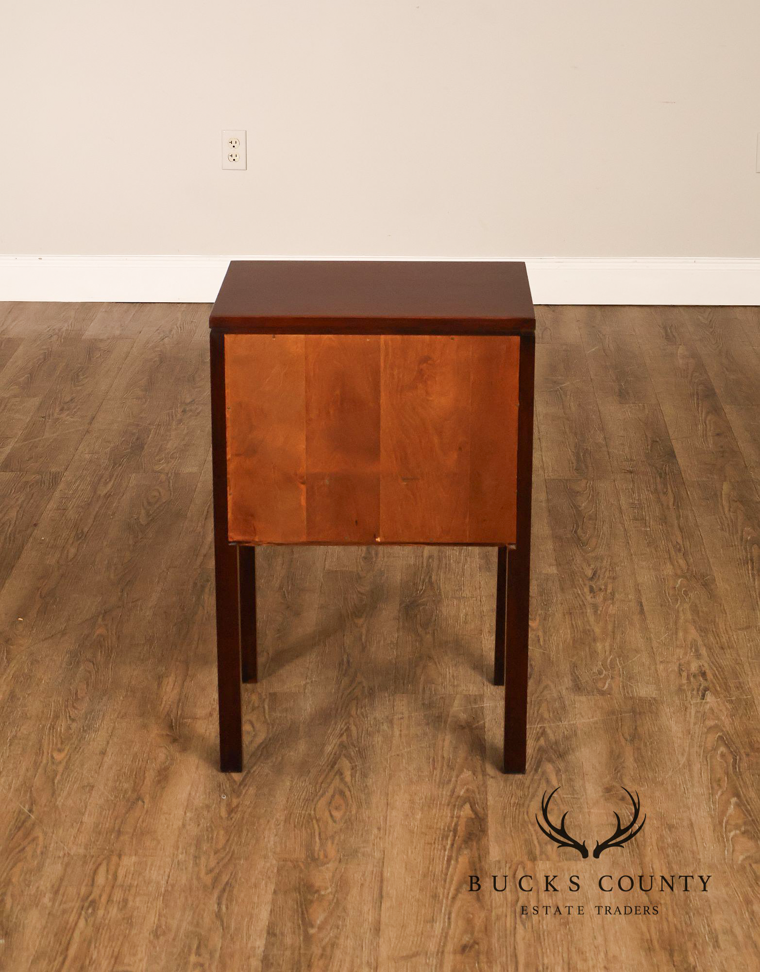 Stickley Metropolitan Collection Pair Of Cherry One-Drawer Open Nightstands