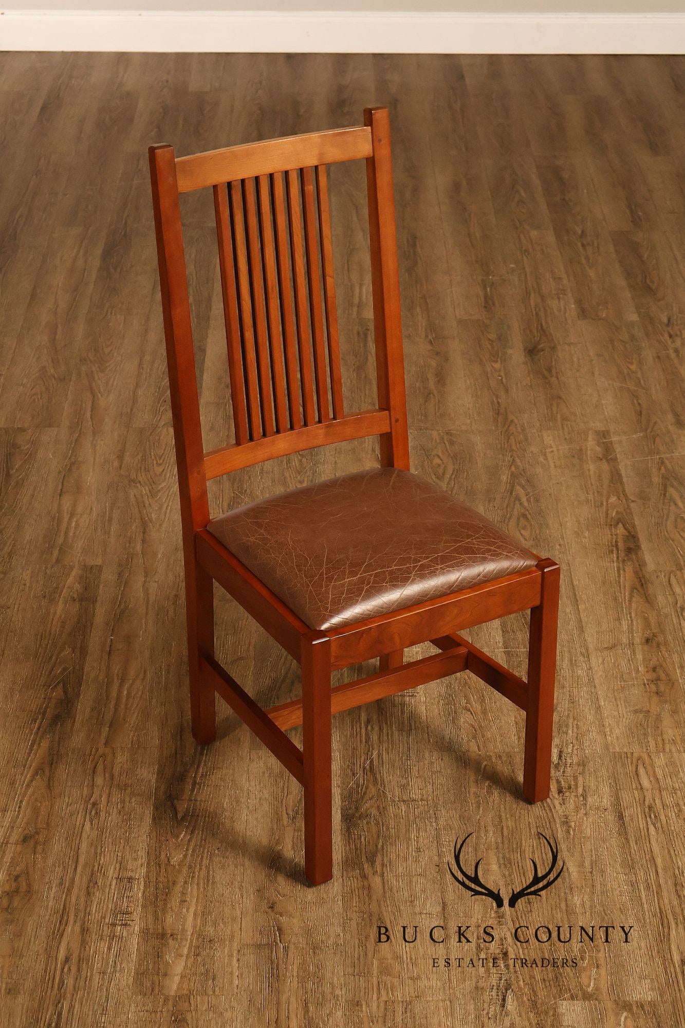 Stickley Mission Collection Set Of 6 Cherry Dining Chairs