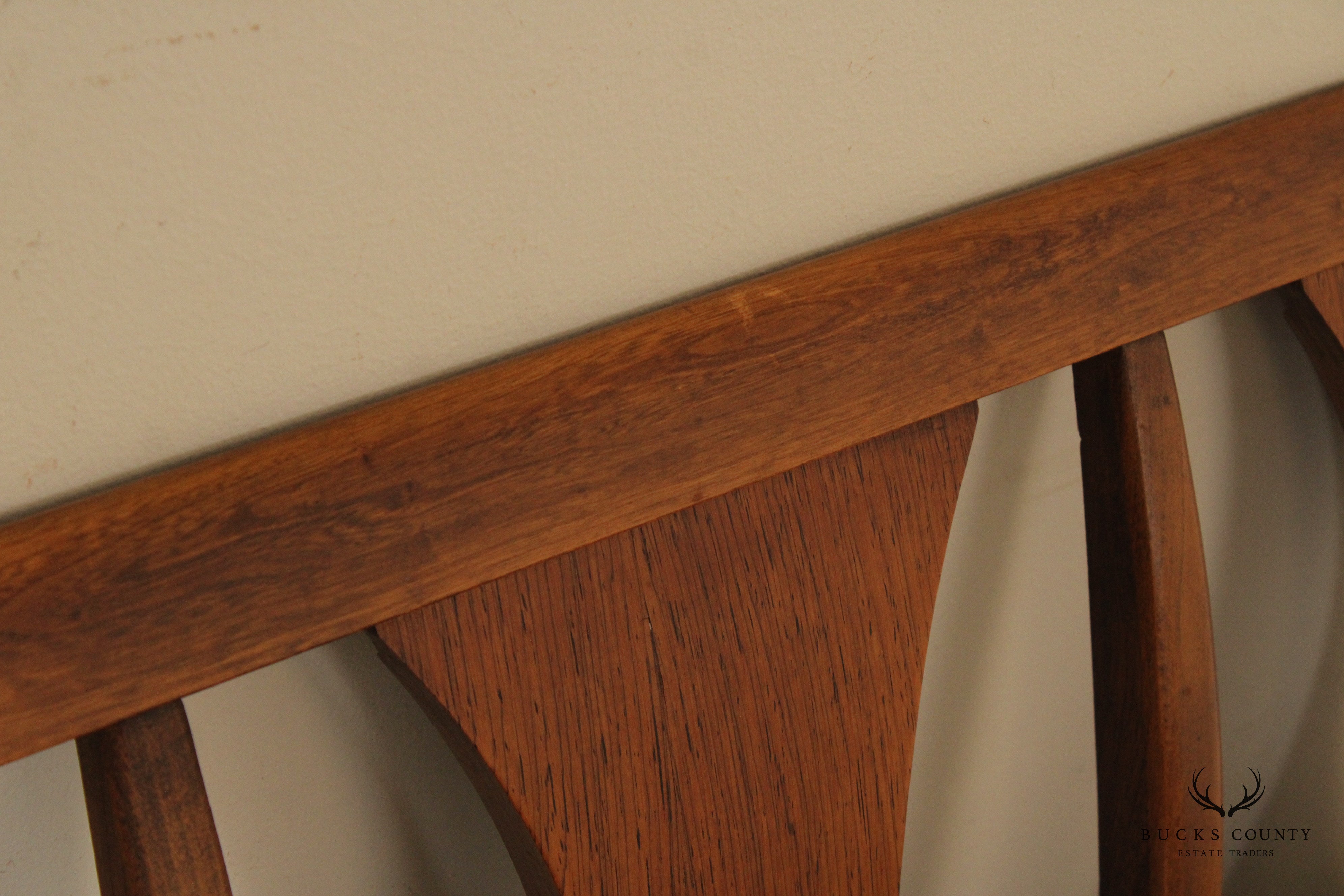 Kent Coffey 'Perspecta' Rosewood and Walnut Queen Headboard