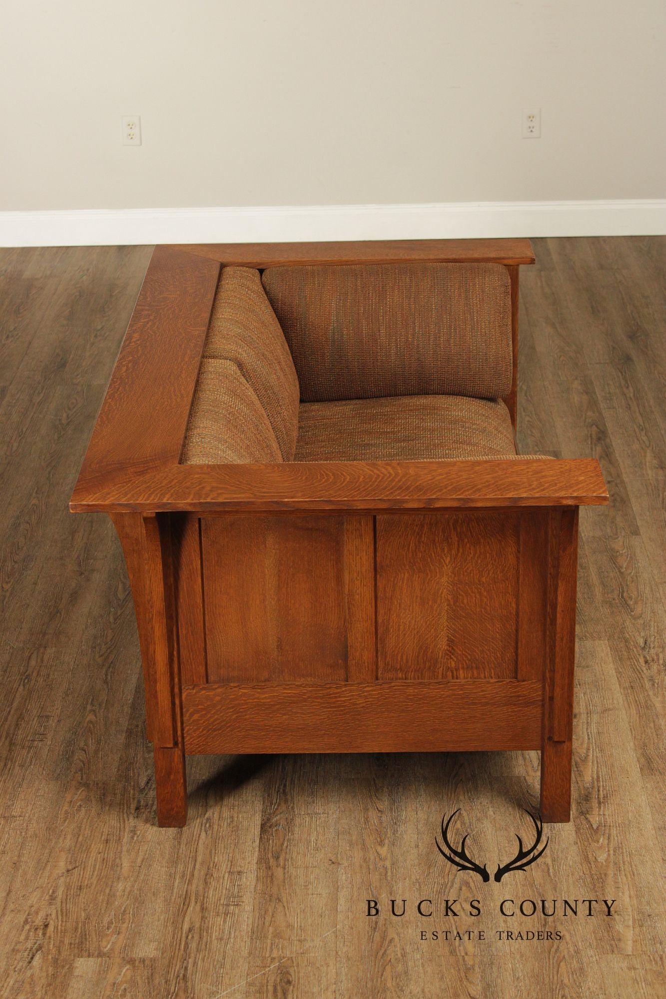 Stickley Mission Collection Oak Prairie Loveseat