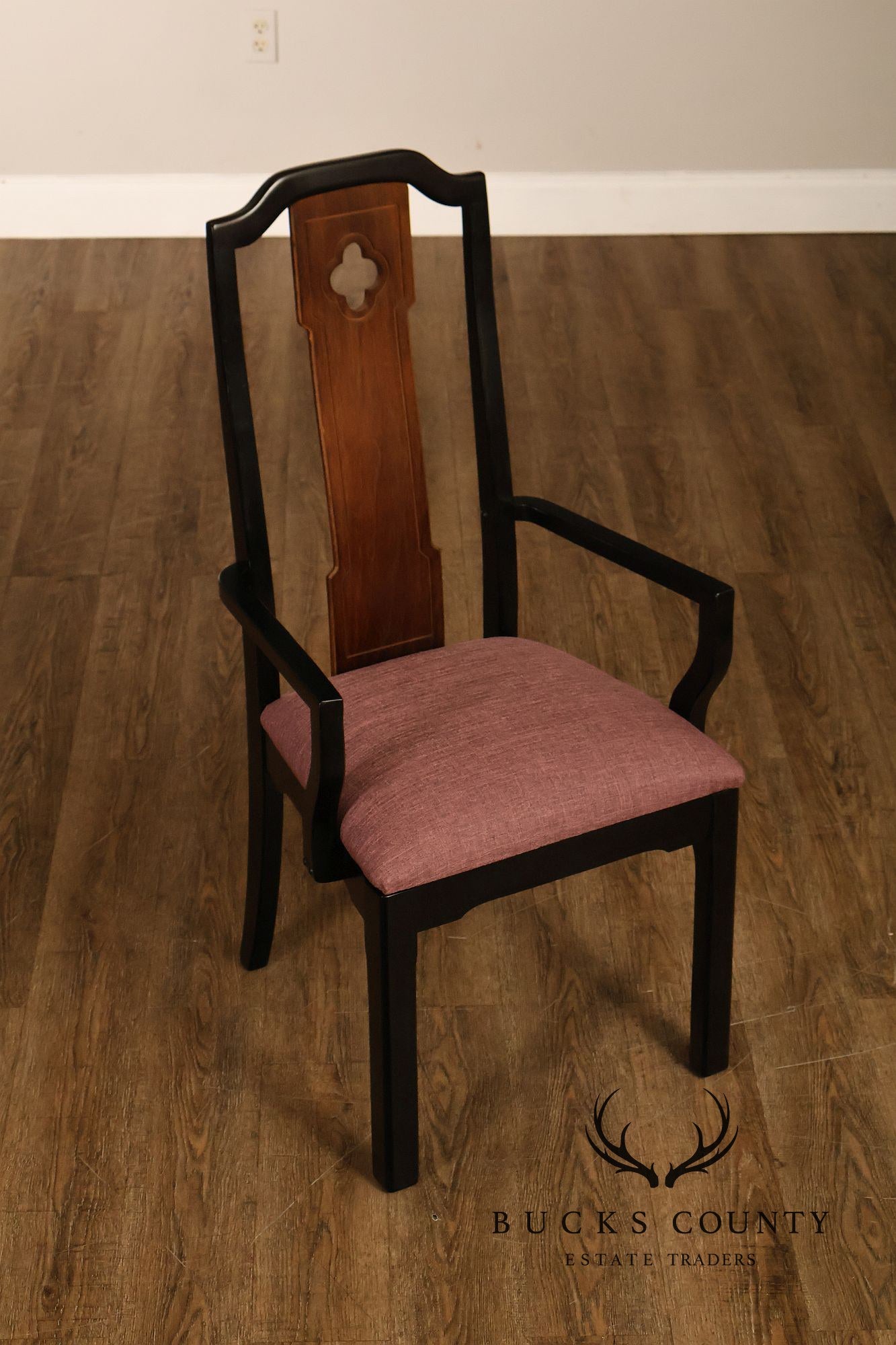 Thomasville Embassy Set Of 6 Chinoiserie Asian Inspired Dining Chairs