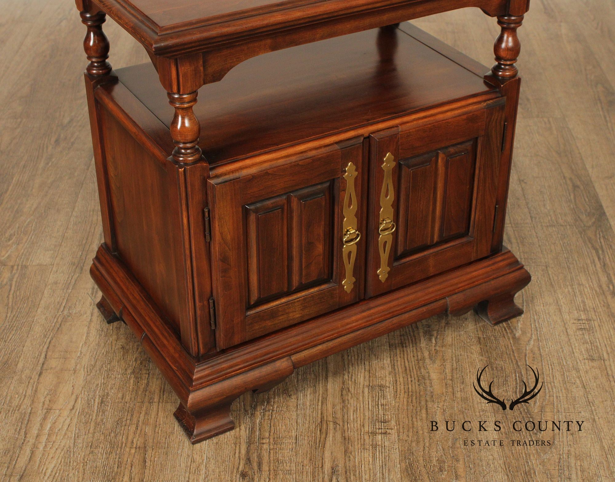 Harden English Traditional Style Cherry Side Cabinet