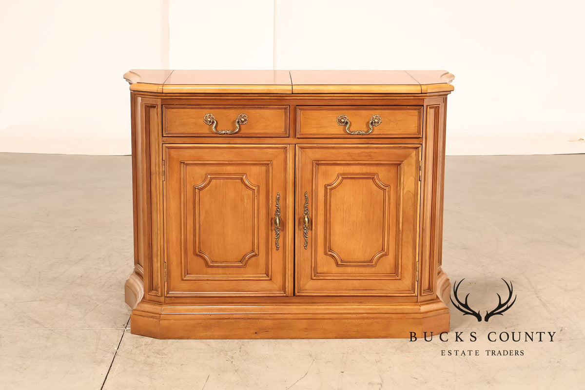 Century Furniture Regency Style Flip Top Server
