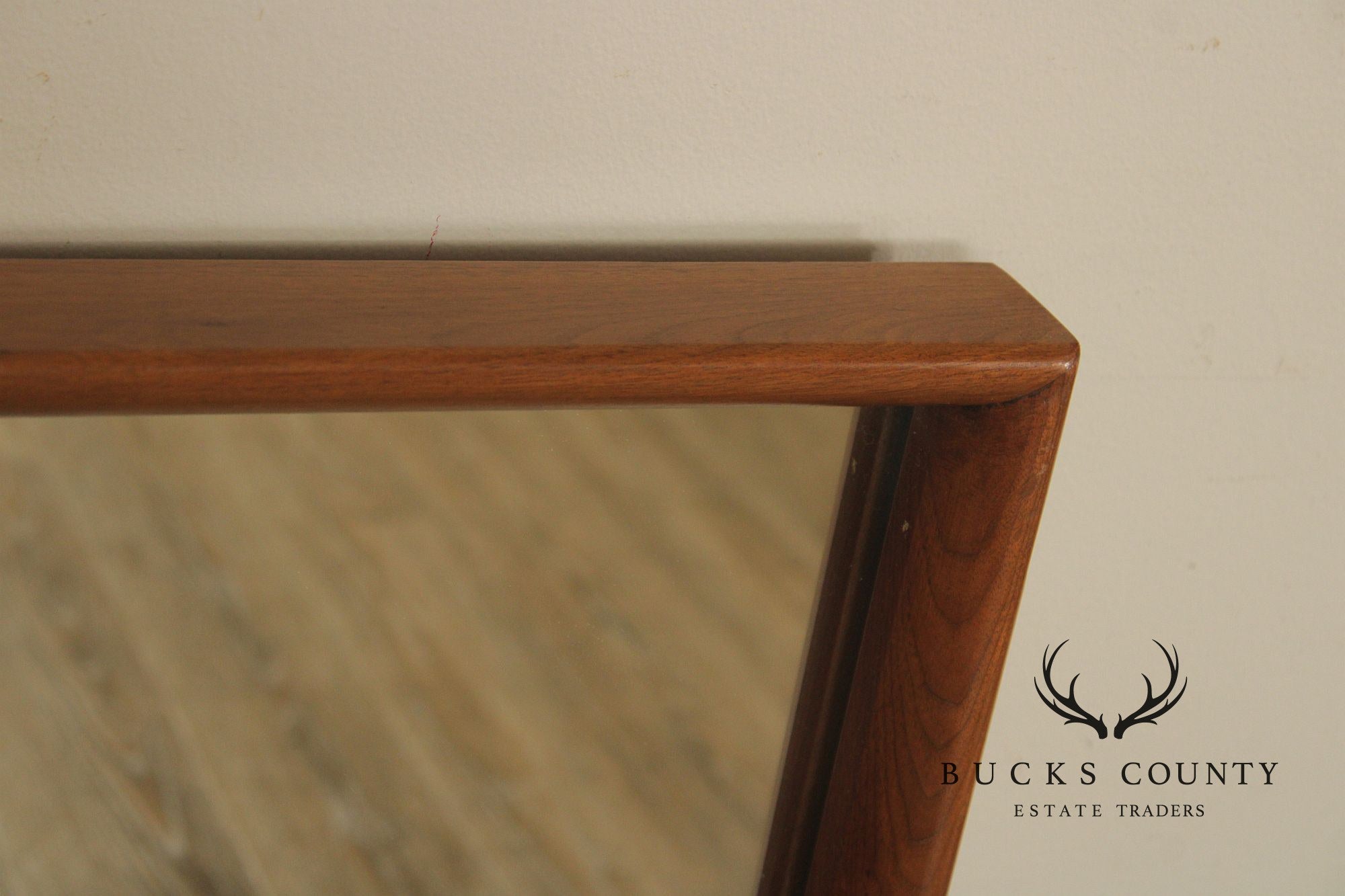 Mid Century Modern Walnut Dresser Mirror
