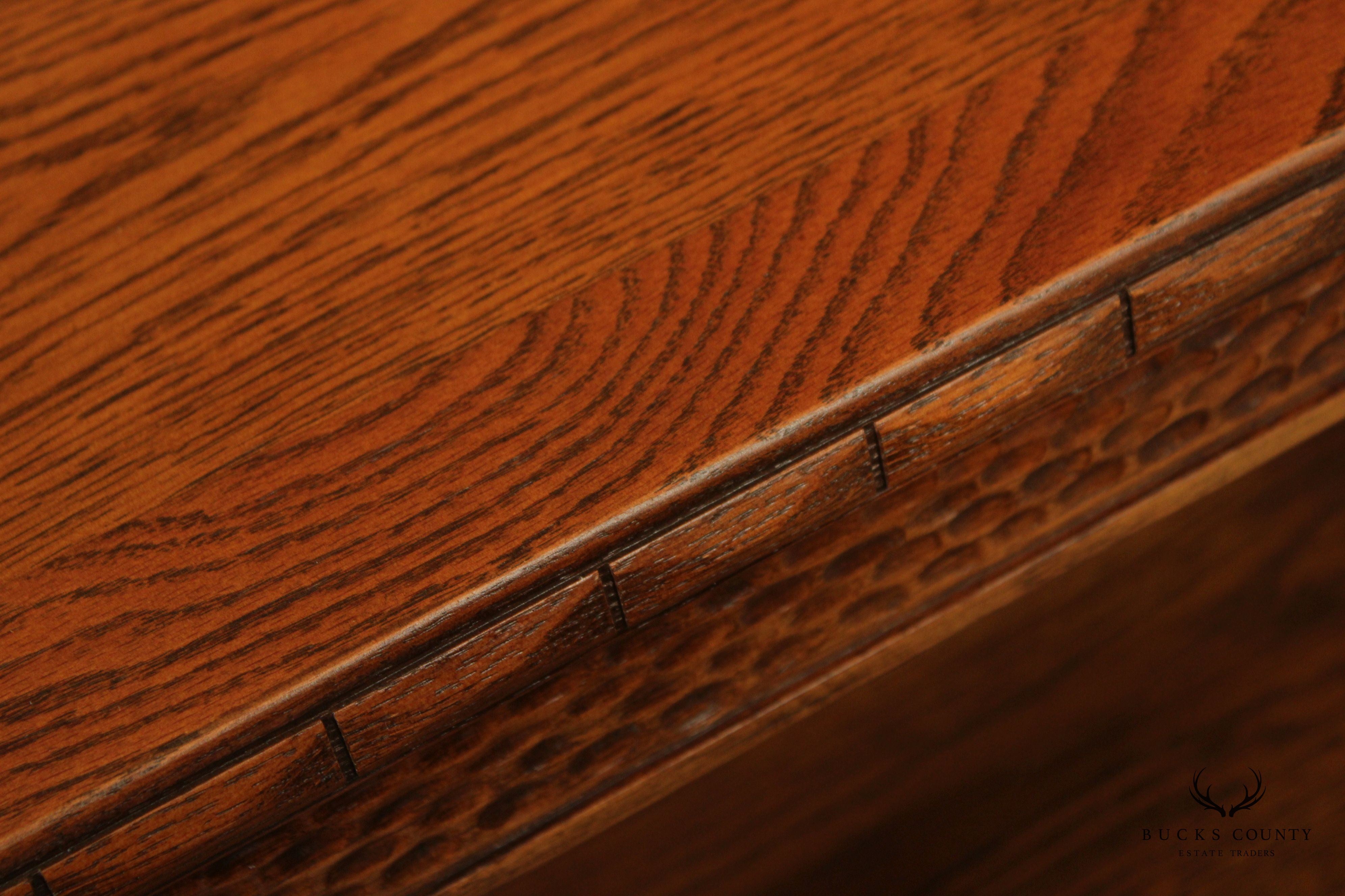 Romweber Viking Oak Two-Tier End Table