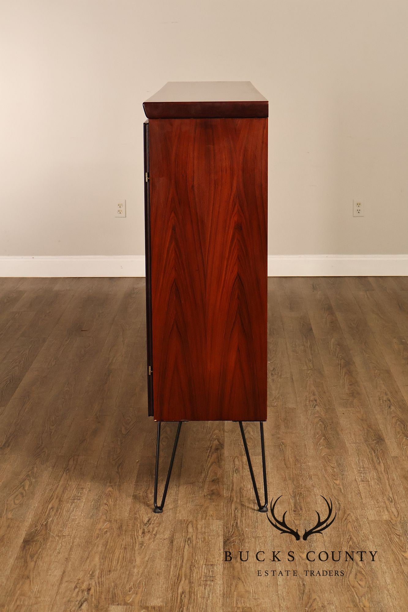Skovby Danish Modern Four-Door Rosewood Display Bookcase