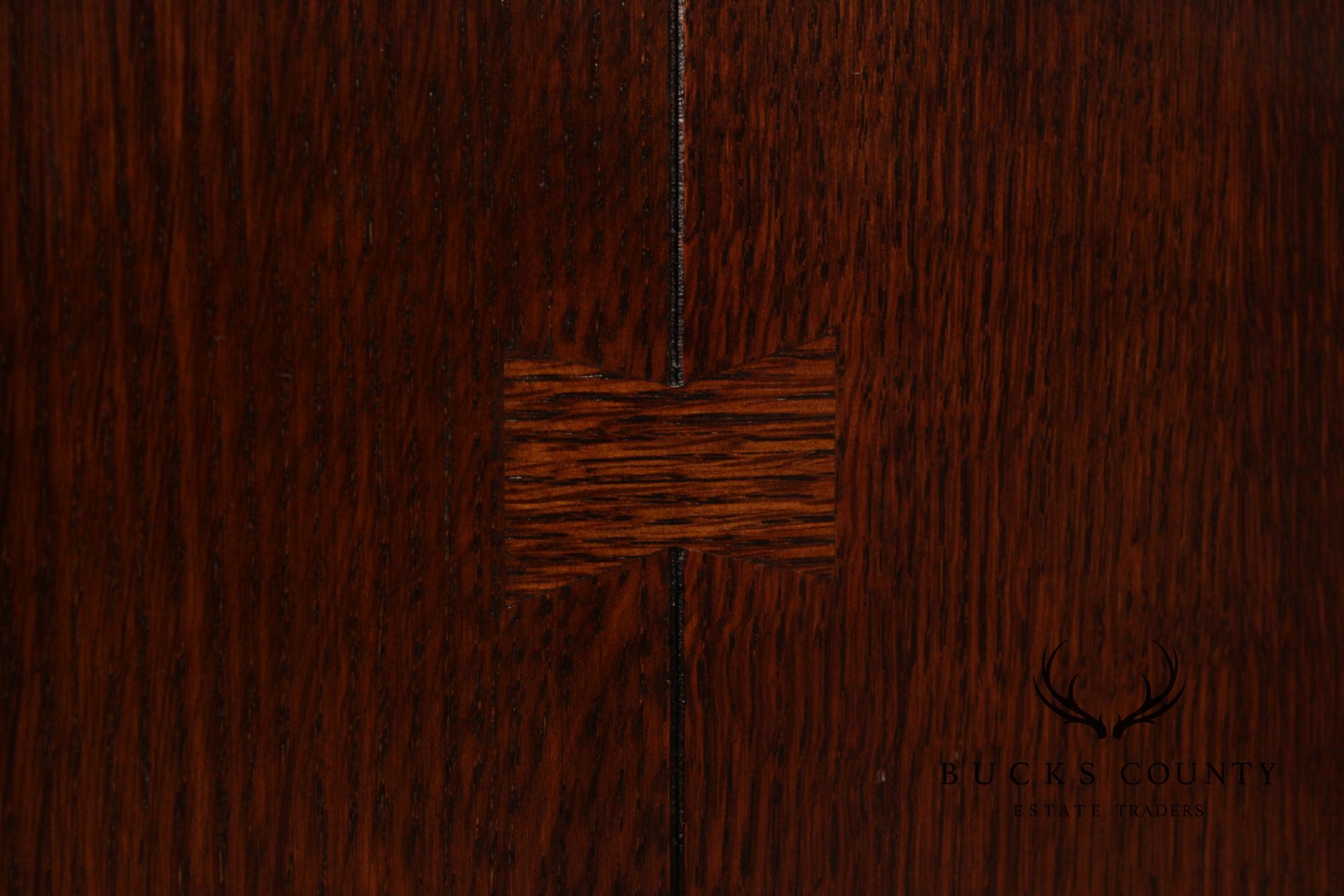 Stickley Mission Collection Oak Media Console